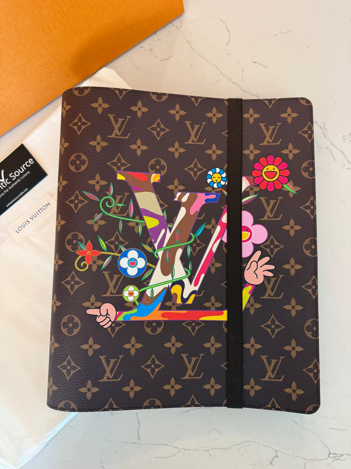 Louis Vuitton x Takashi Murakami Superflat Binder