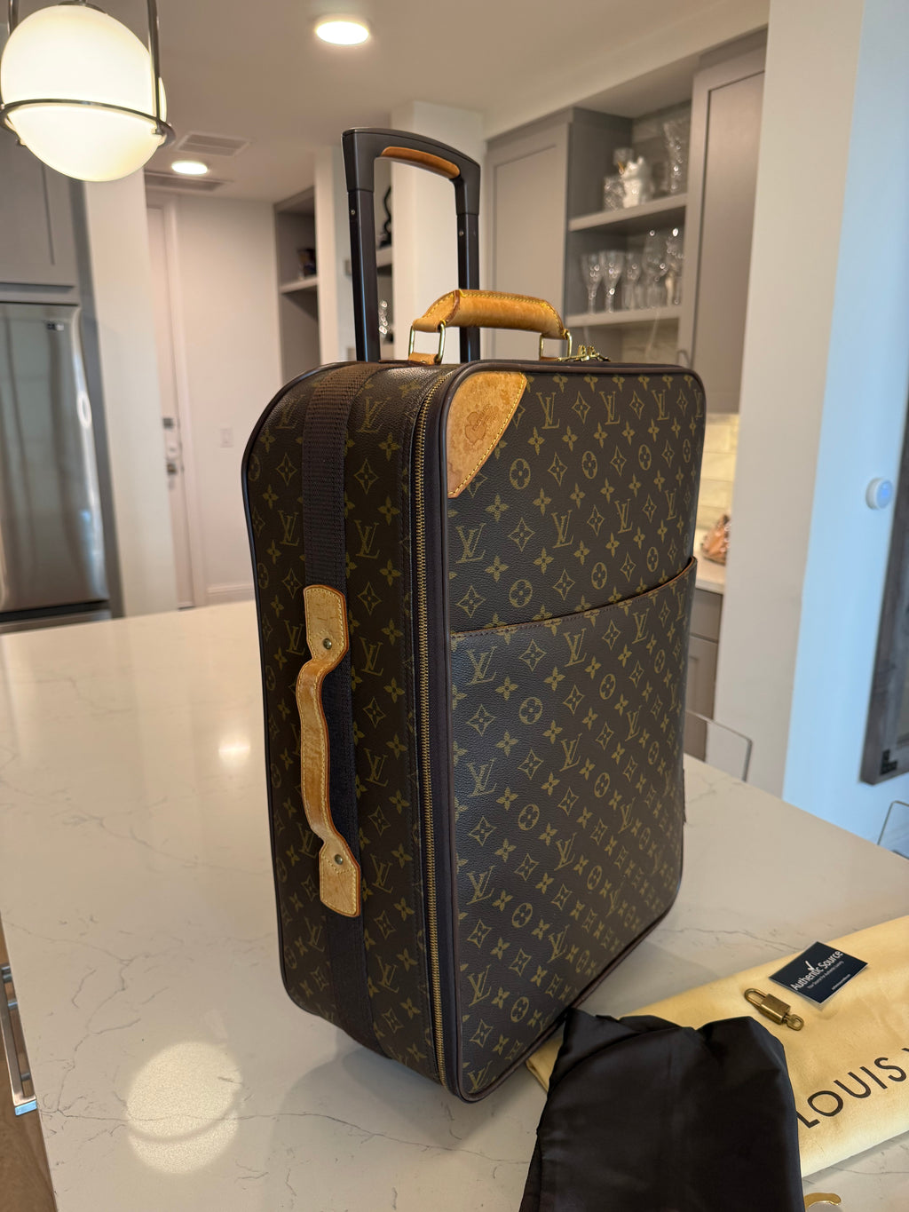 Louis Vuitton Pegase 55 Rolling Luggage