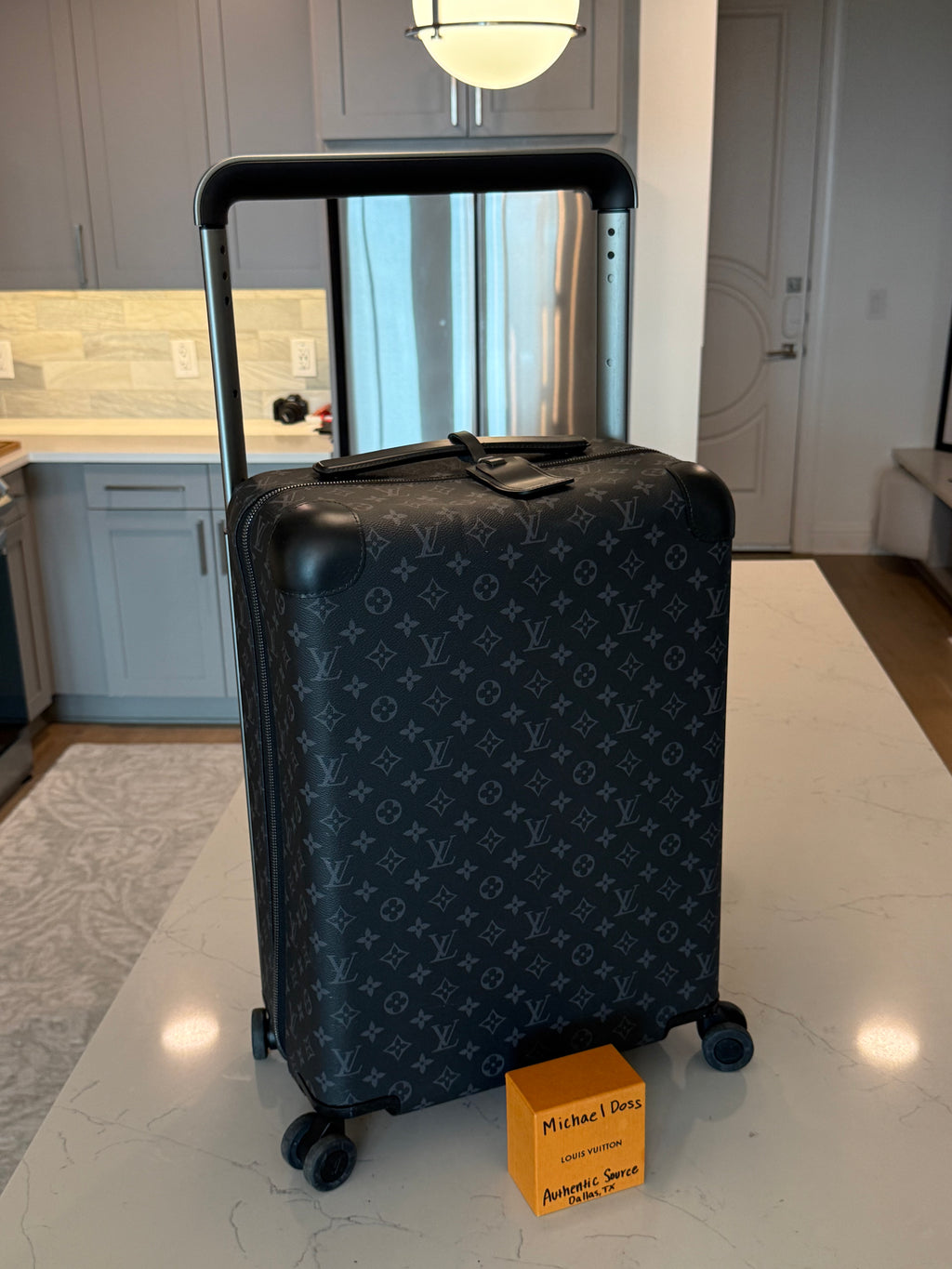 Louis Vuitton Horizon 55 Monogram Eclipse