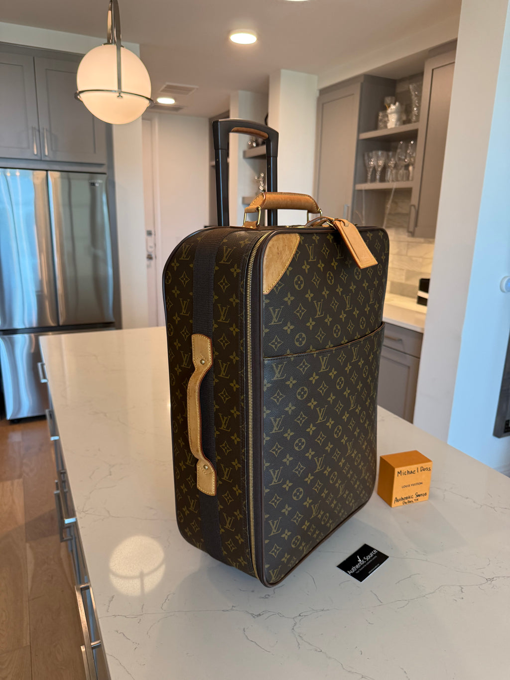 Louis Vuitton Pegase 55 Rolling Luggage
