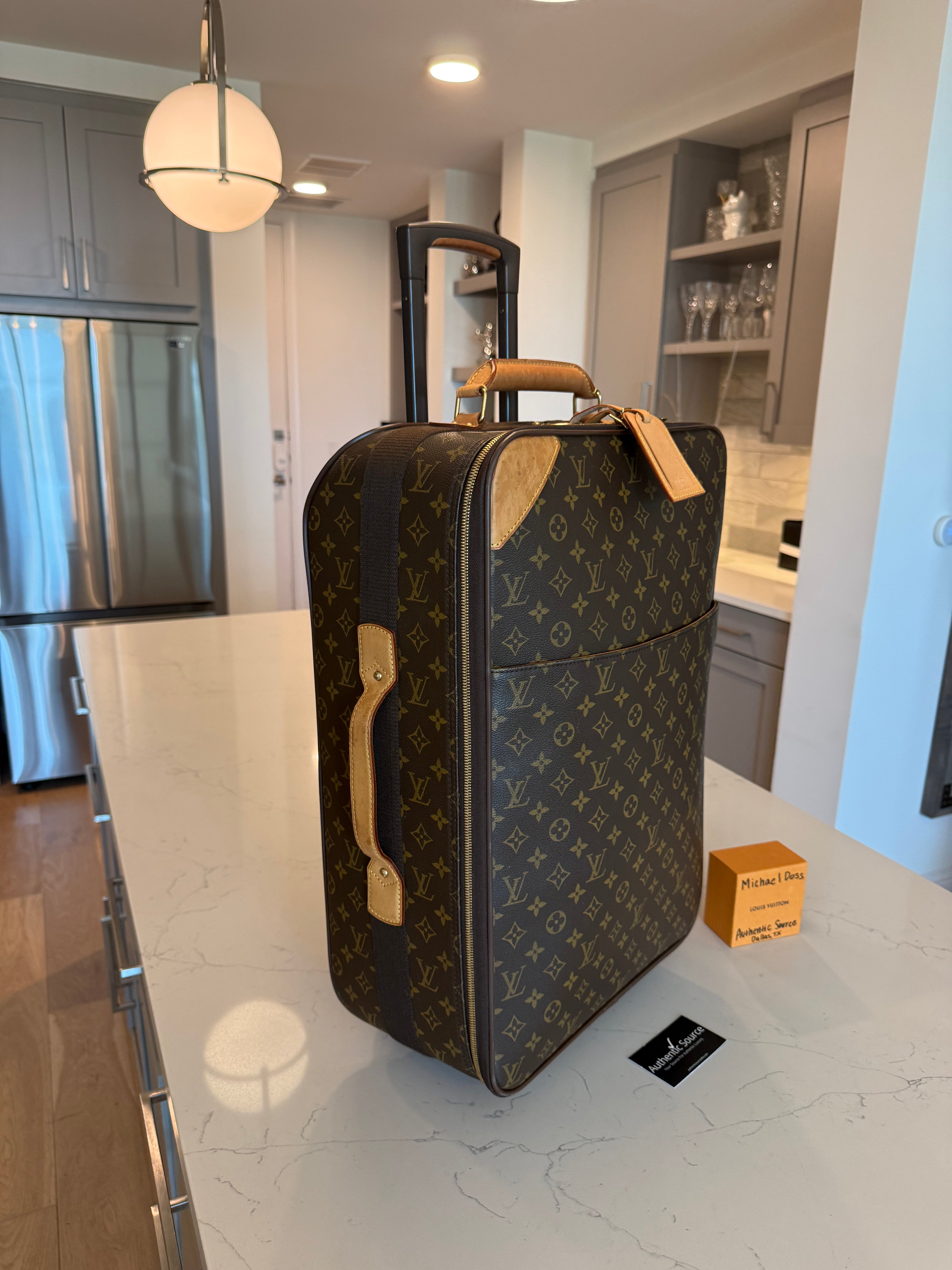 Louis Vuitton Pegase 55 Rolling Luggage