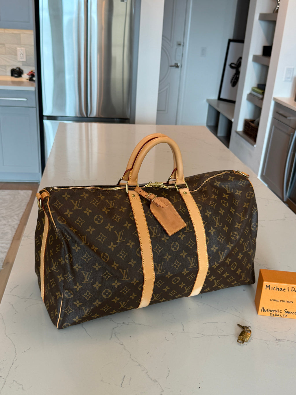 Louis Vuitton Keepall 50 Bandouliere