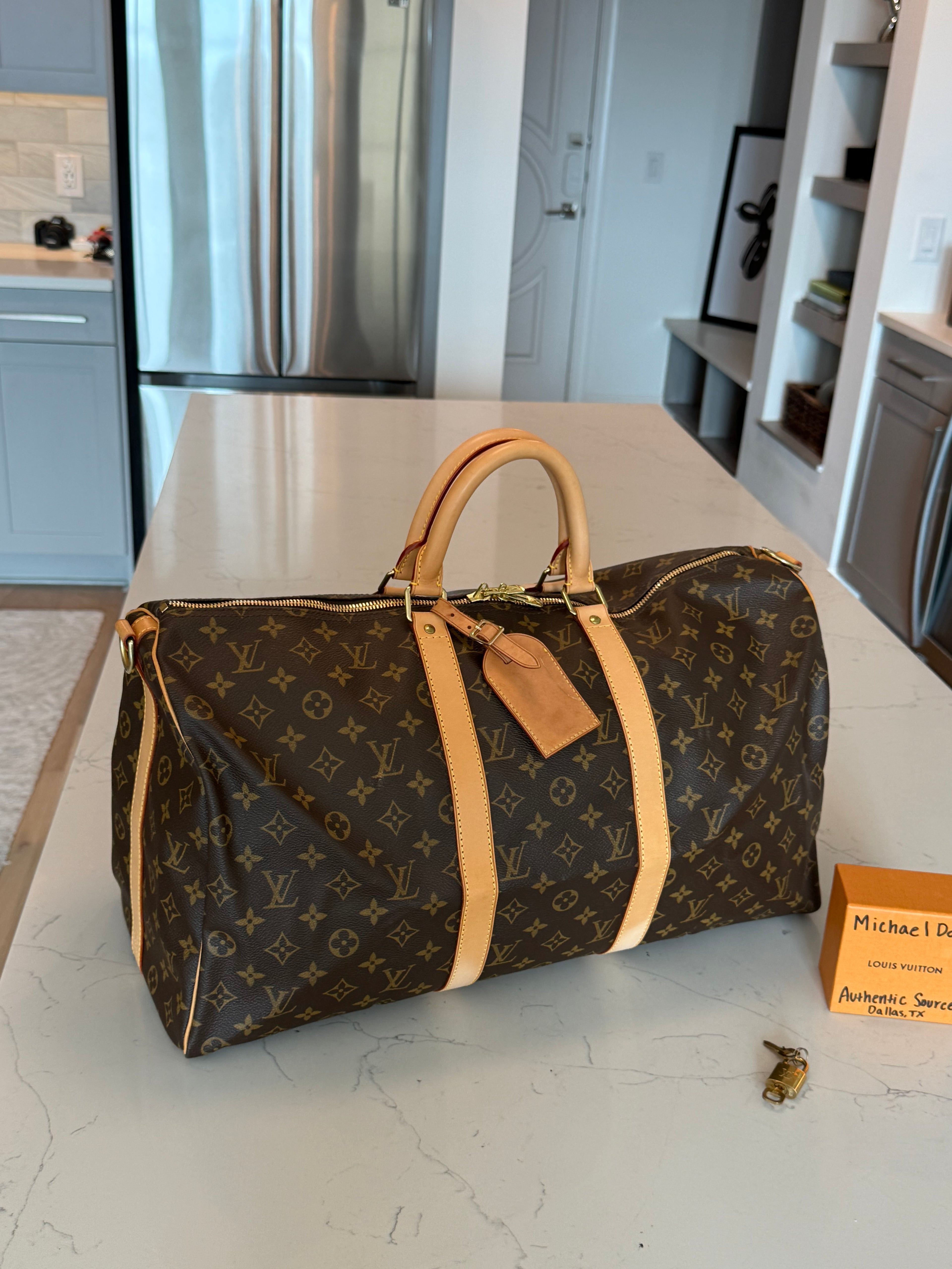 Louis Vuitton Keepall 50 Bandouliere