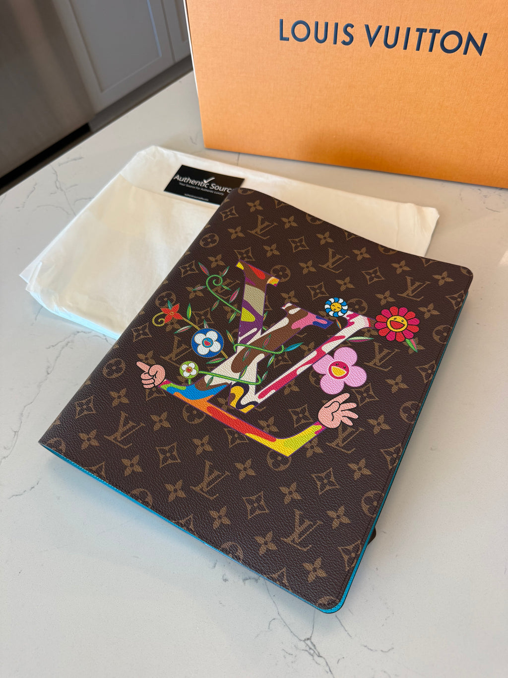 Louis Vuitton x Takashi Murakami Superflat Binder