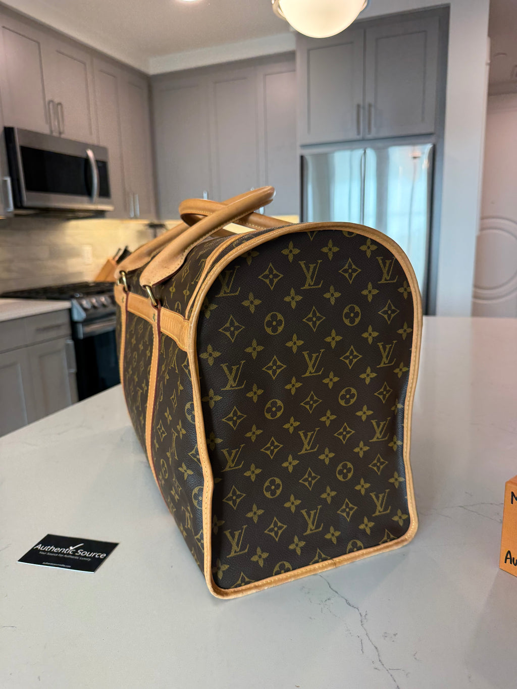 Louis Vuitton Pet Carrier Sac Chein 50