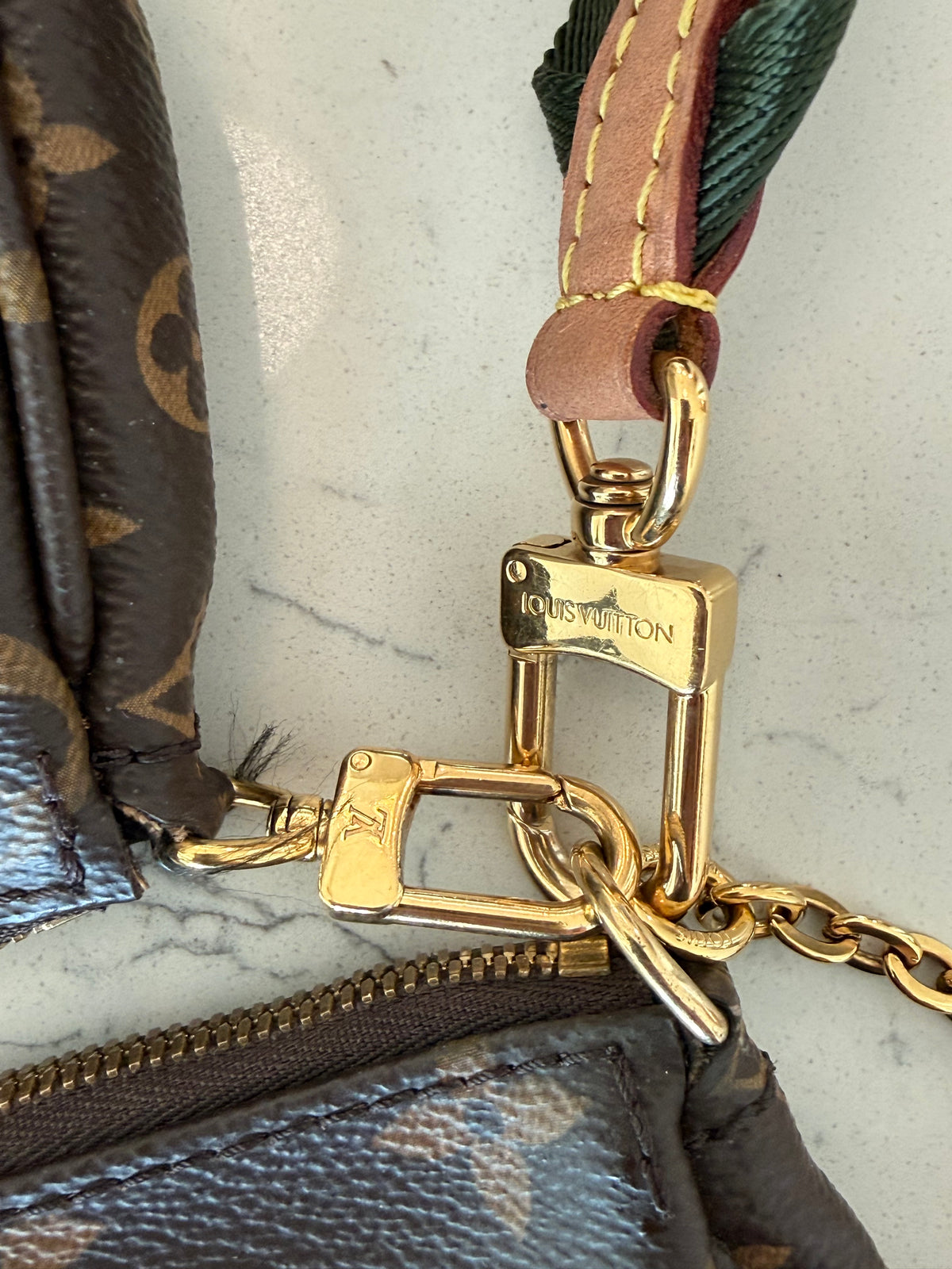 Louis Vuitton Multi Pochette Accessories Khaki
