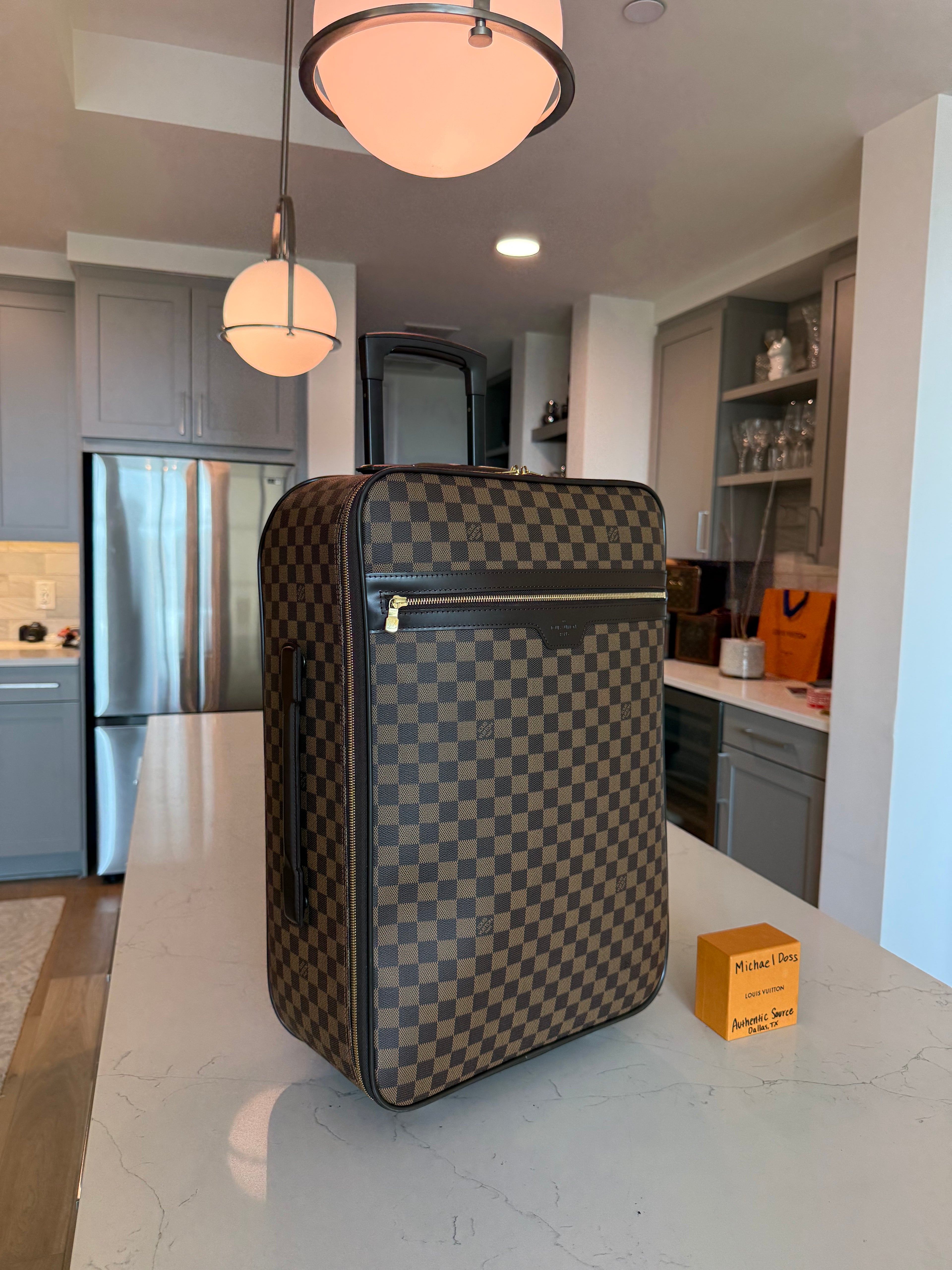 Louis Vuitton Pegase 55 Rolling Luggage