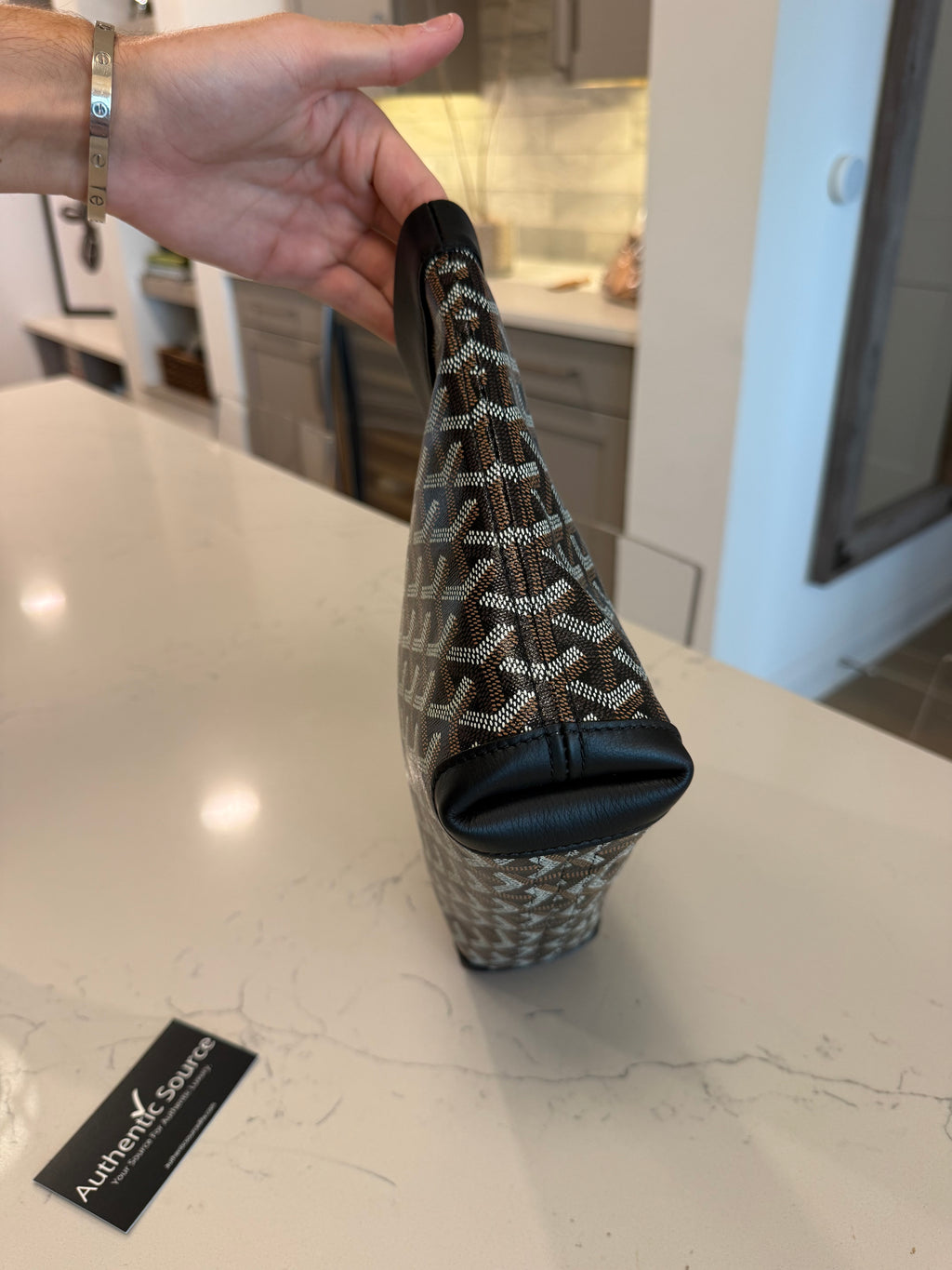 Goyard Goyardine Conti Pouch