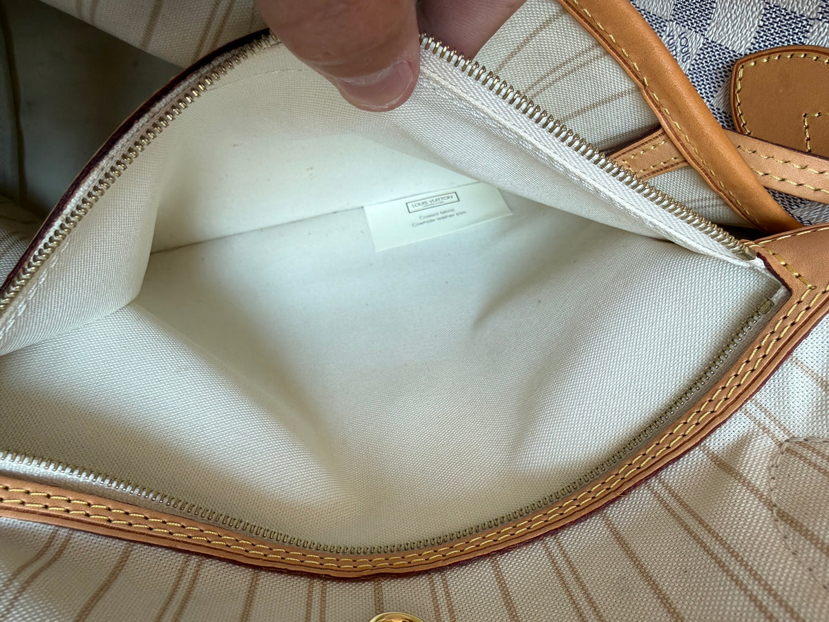 Louis Vuitton Neverfull GM Azur with Pouch
