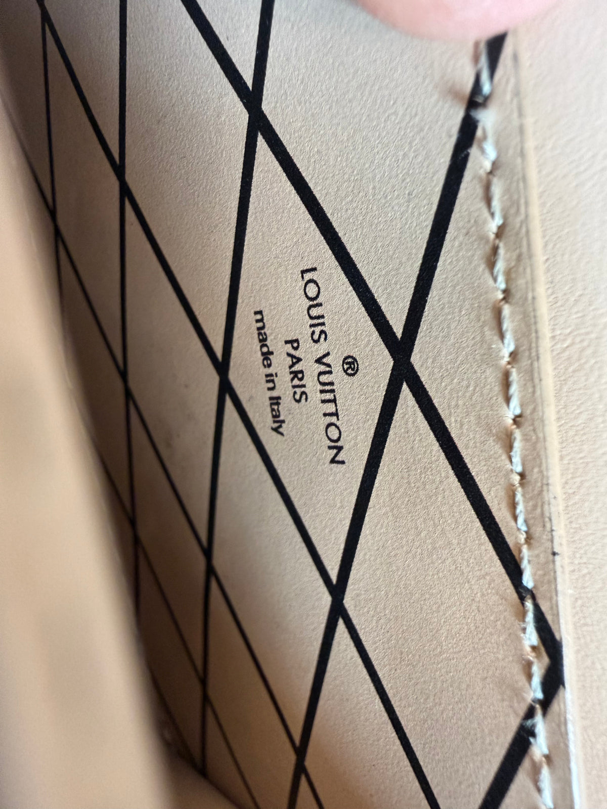 Louis Vuitton Monogram Trunk Pouchette Verticale