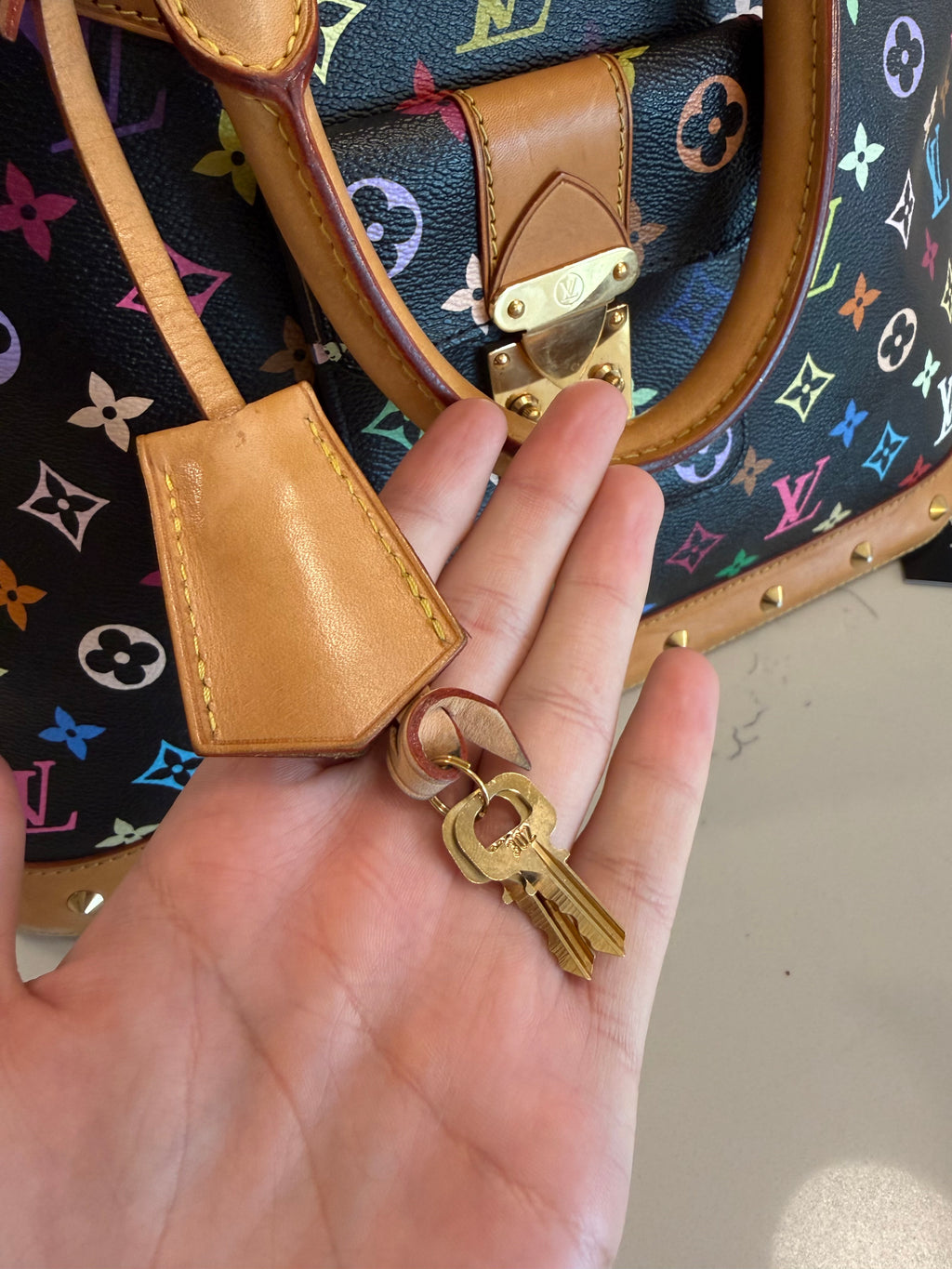 Louis Vuitton Alma GM Murakami Multicolor