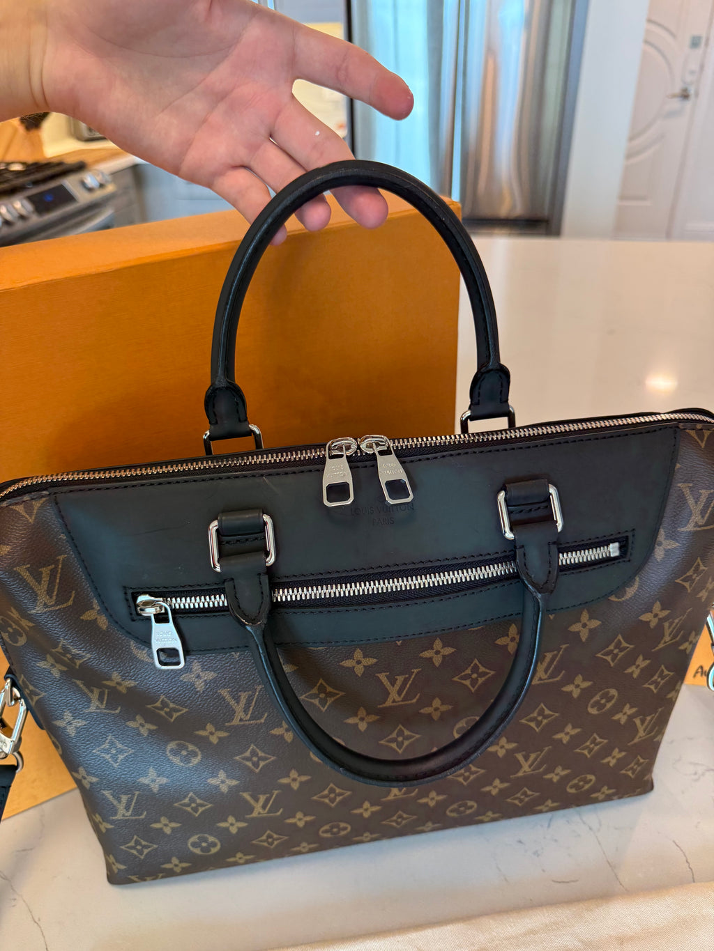 Louis Vuitton Porte-Documents Jour NM Macassar
