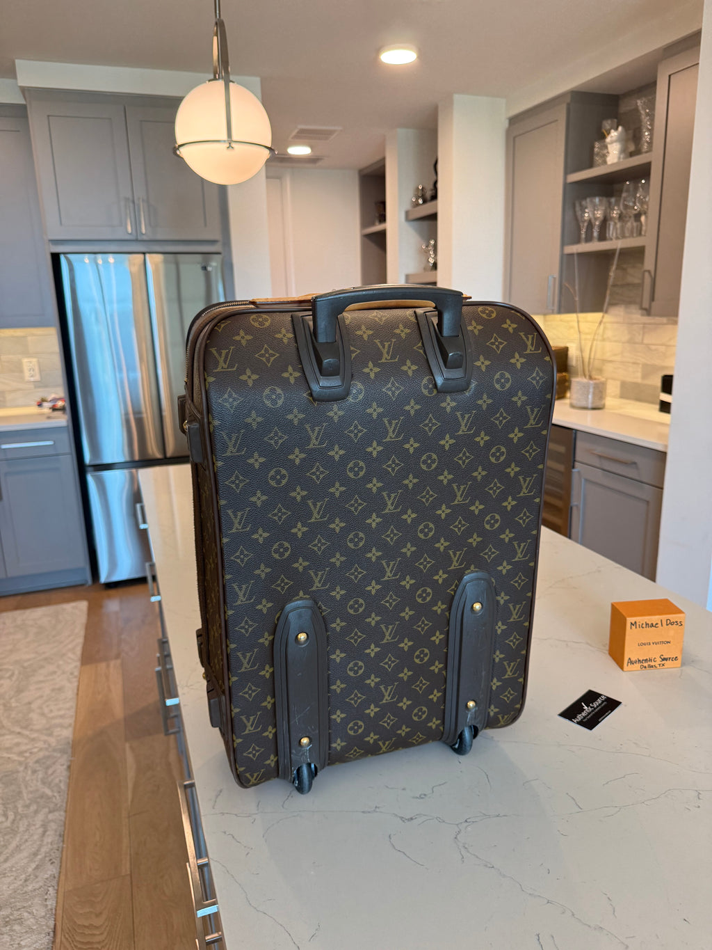 Louis Vuitton Pegase 55 Rolling Luggage