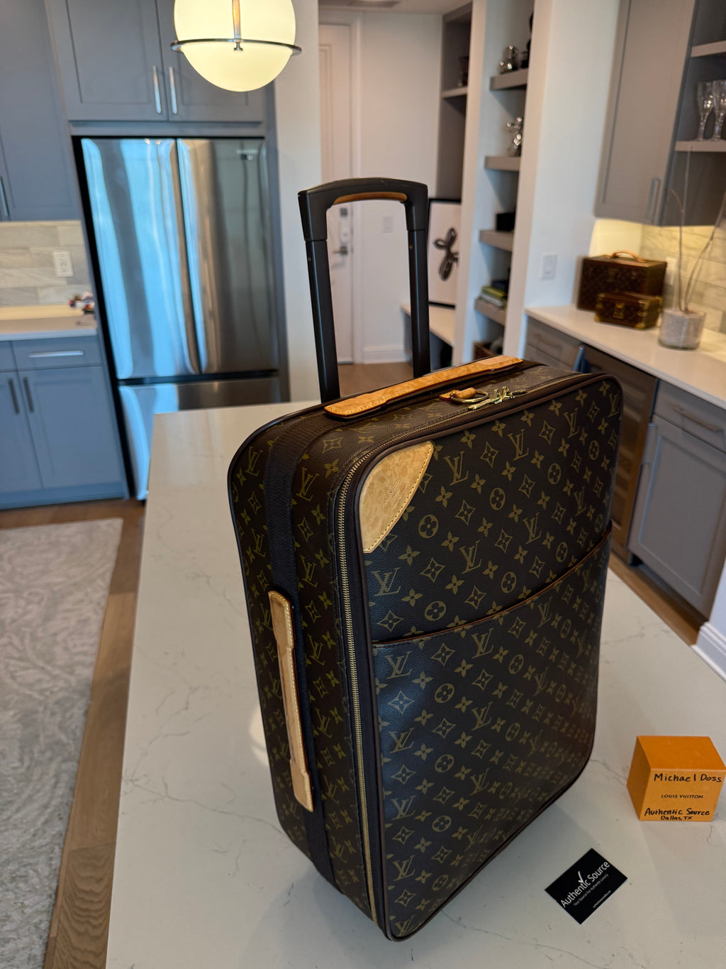 Louis Vuitton Pegase 55 Rolling Luggage