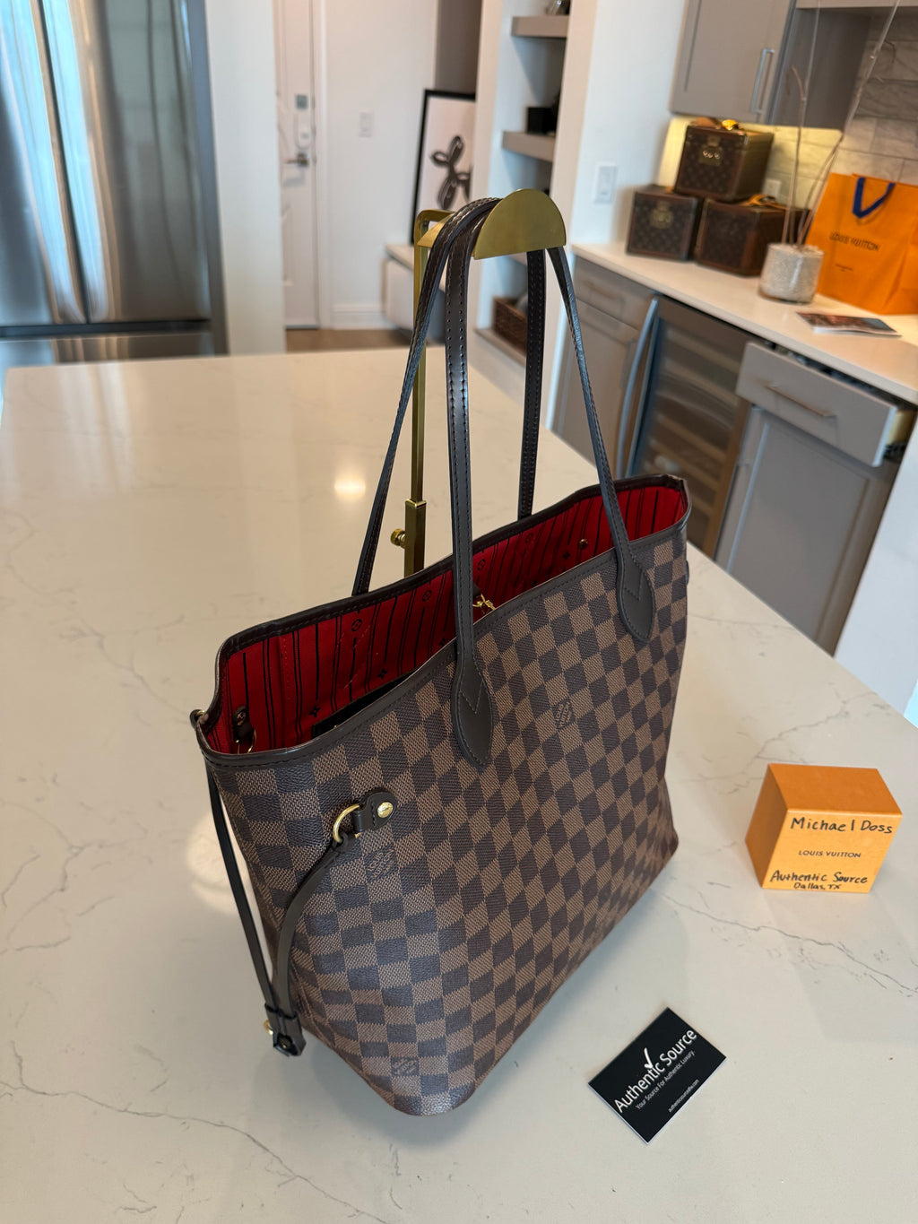 Louis Vuitton Neverfull MM Damier Ebene