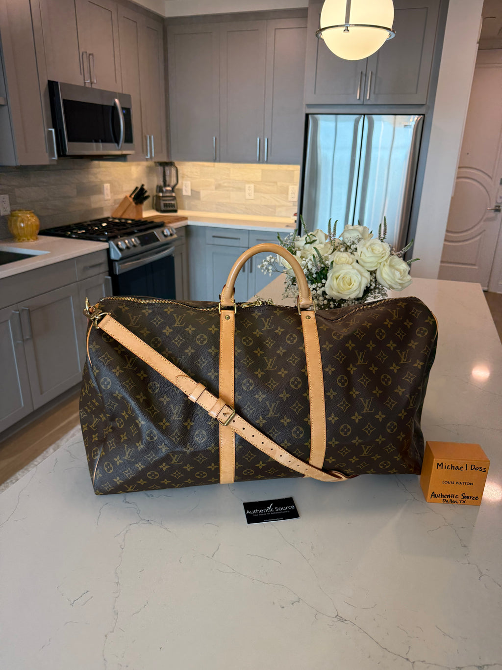 Louis Vuitton Keepall 60 Bandouliere