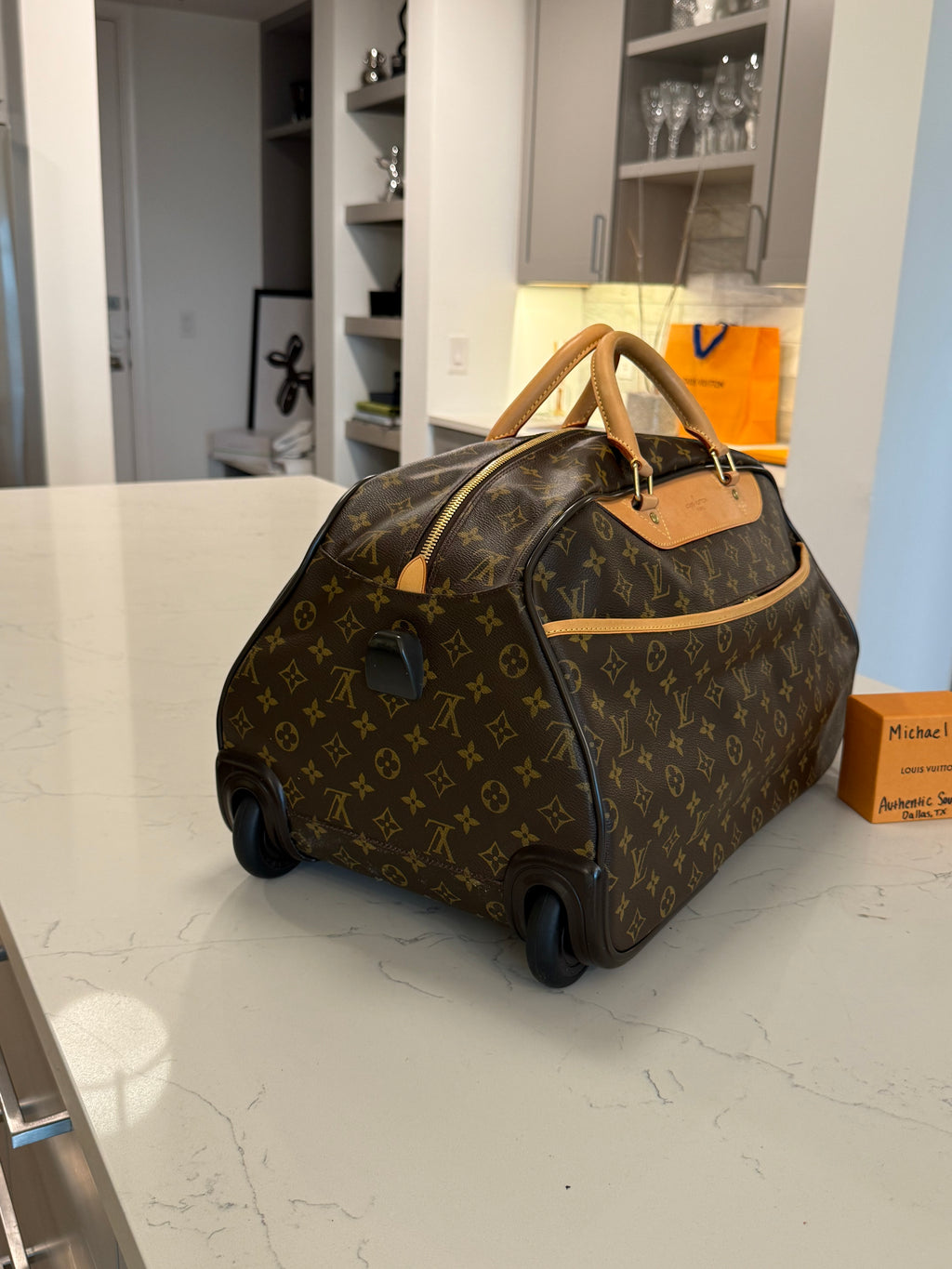 Louis Vuitton Eole 50 Rolling Duffle