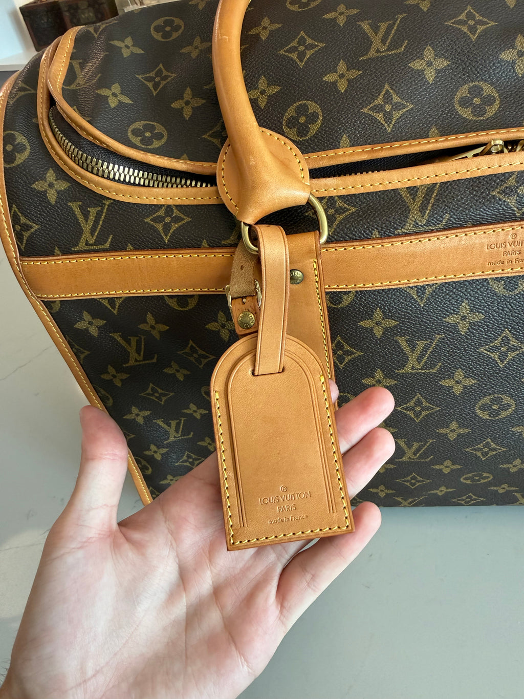 Louis Vuitton Pet Carrier Sac Chein 50