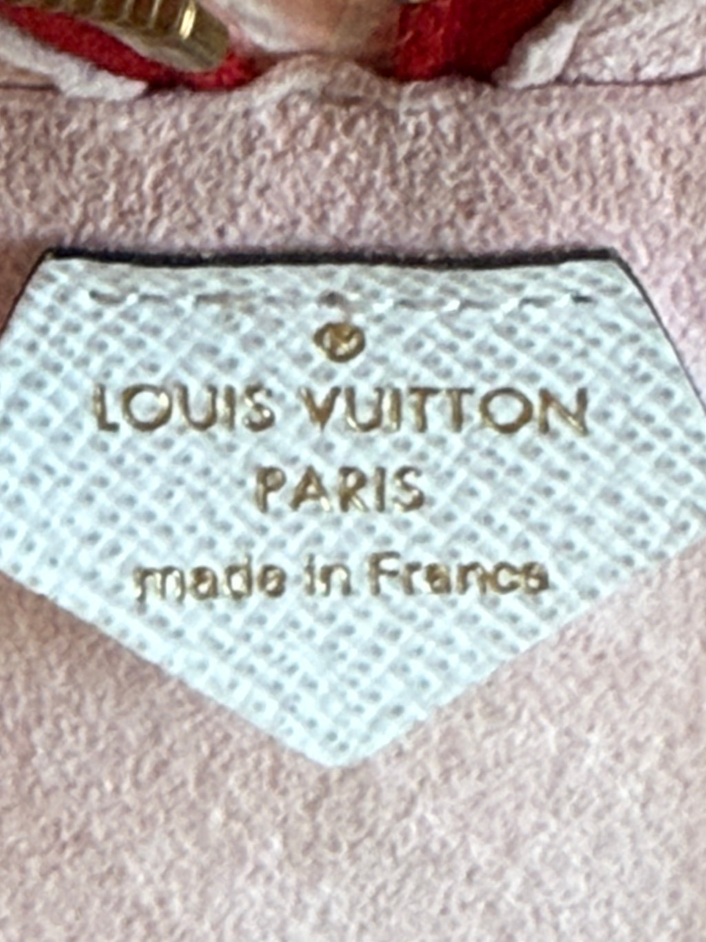 Louis Vuitton Beach Pouch Red Giant Monogram Rare