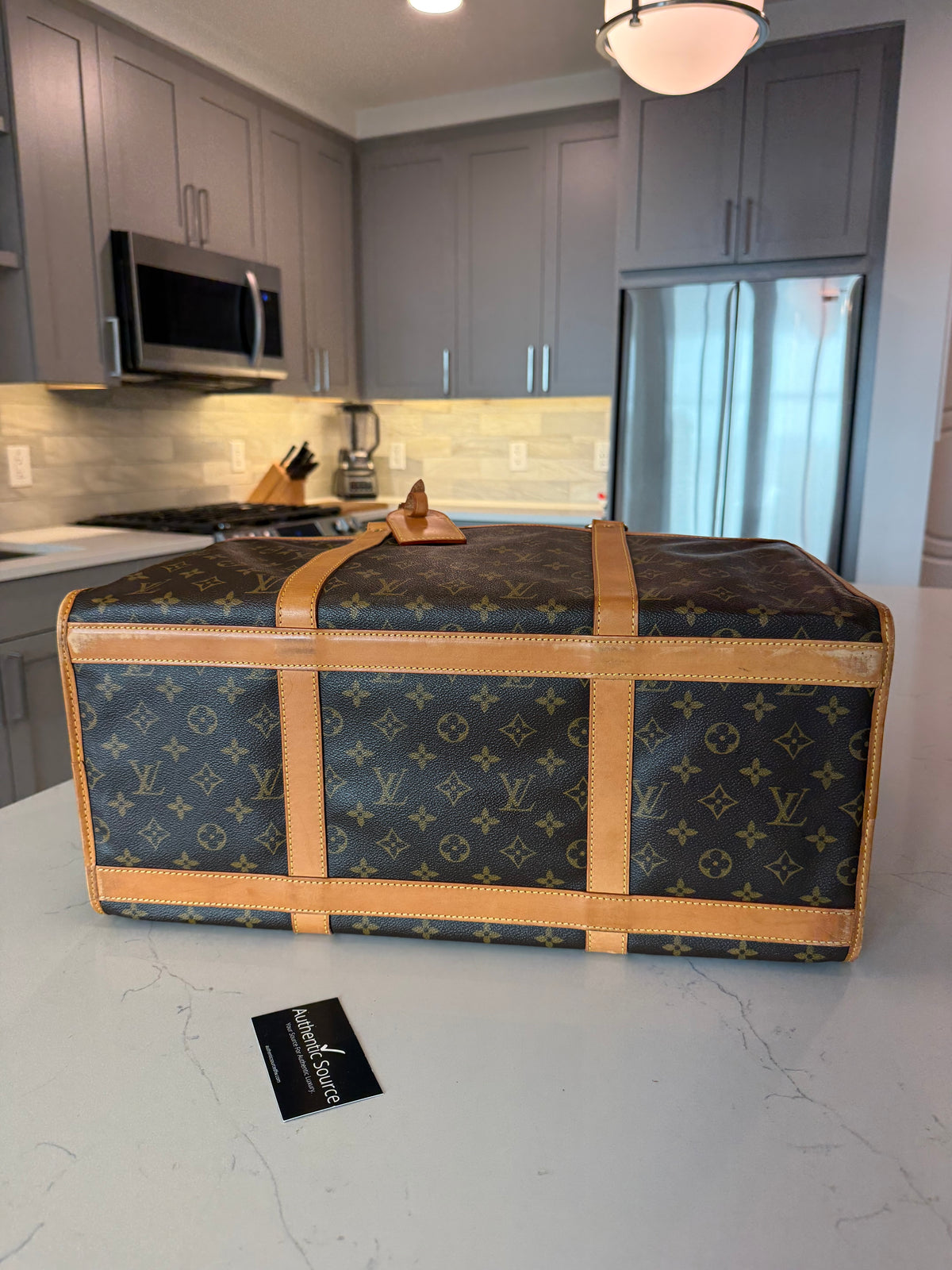 Louis Vuitton Pet Carrier Sac Chein 50