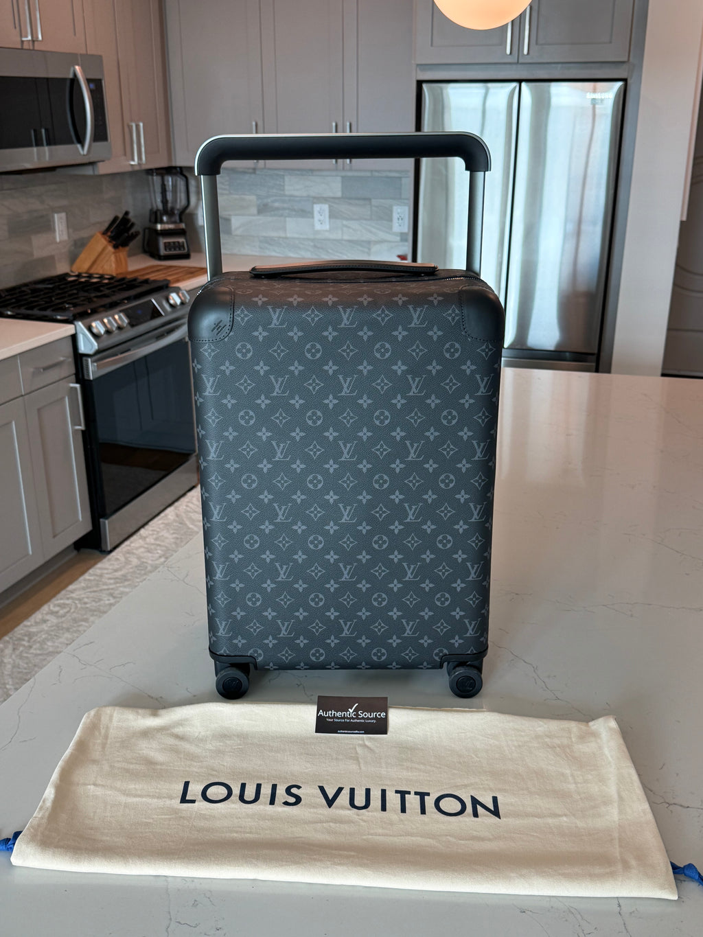 Louis Vuitton Horizon 55 Monogram Eclipse
