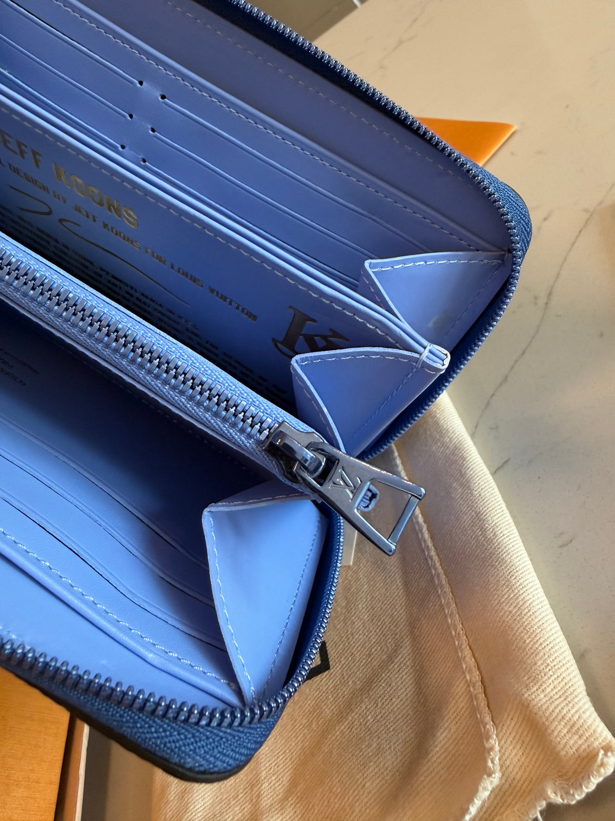 Louis Vuitton MONET Zippy Wallet - Masters Collection, Rare