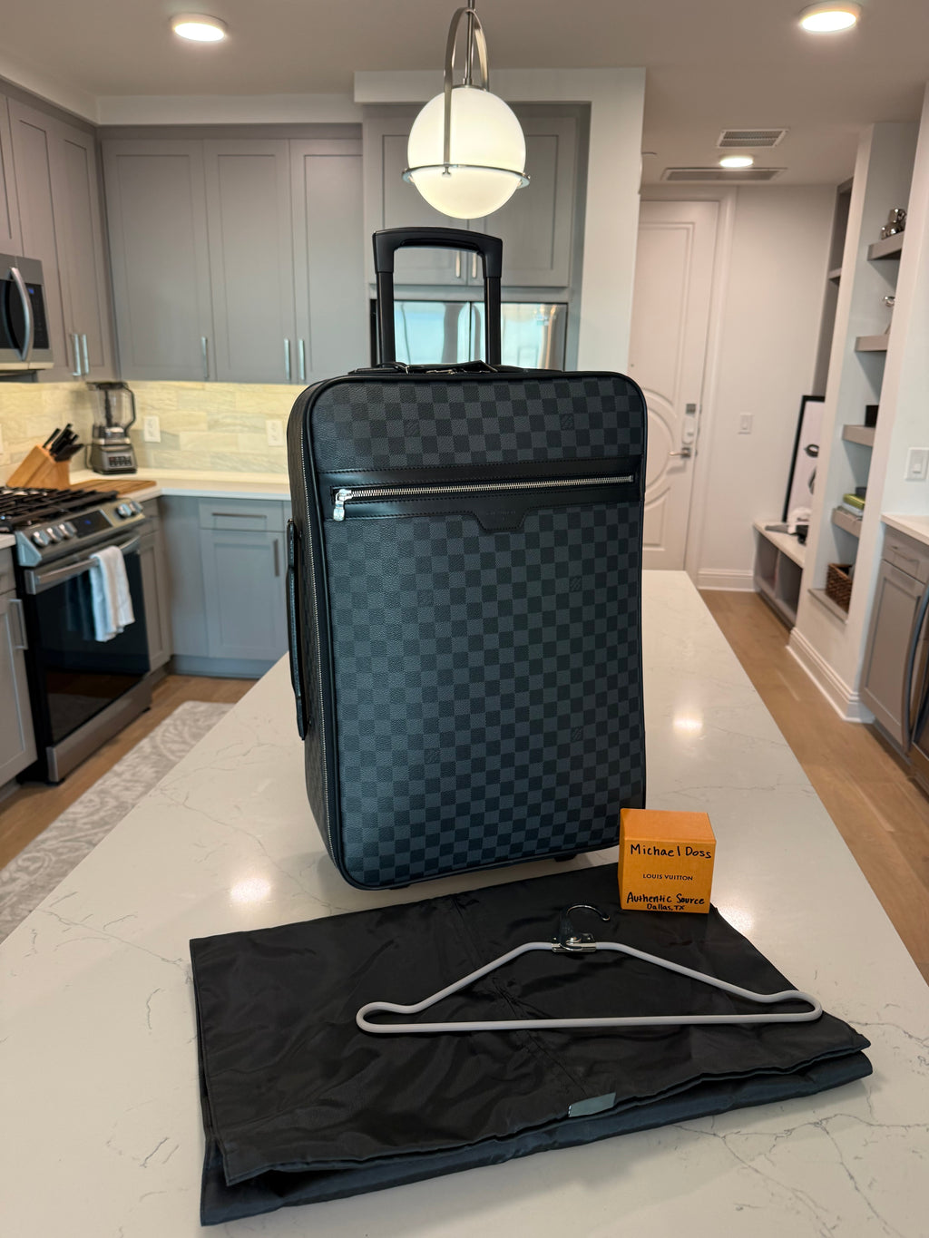 Louis Vuitton Pegase 55 Rolling Luggage DG