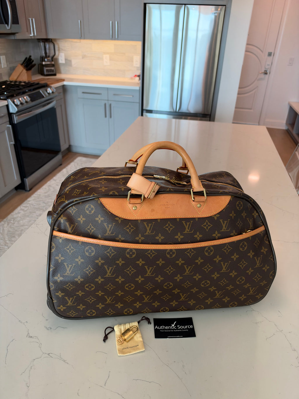 Louis Vuitton Eole 50 Rolling Duffle