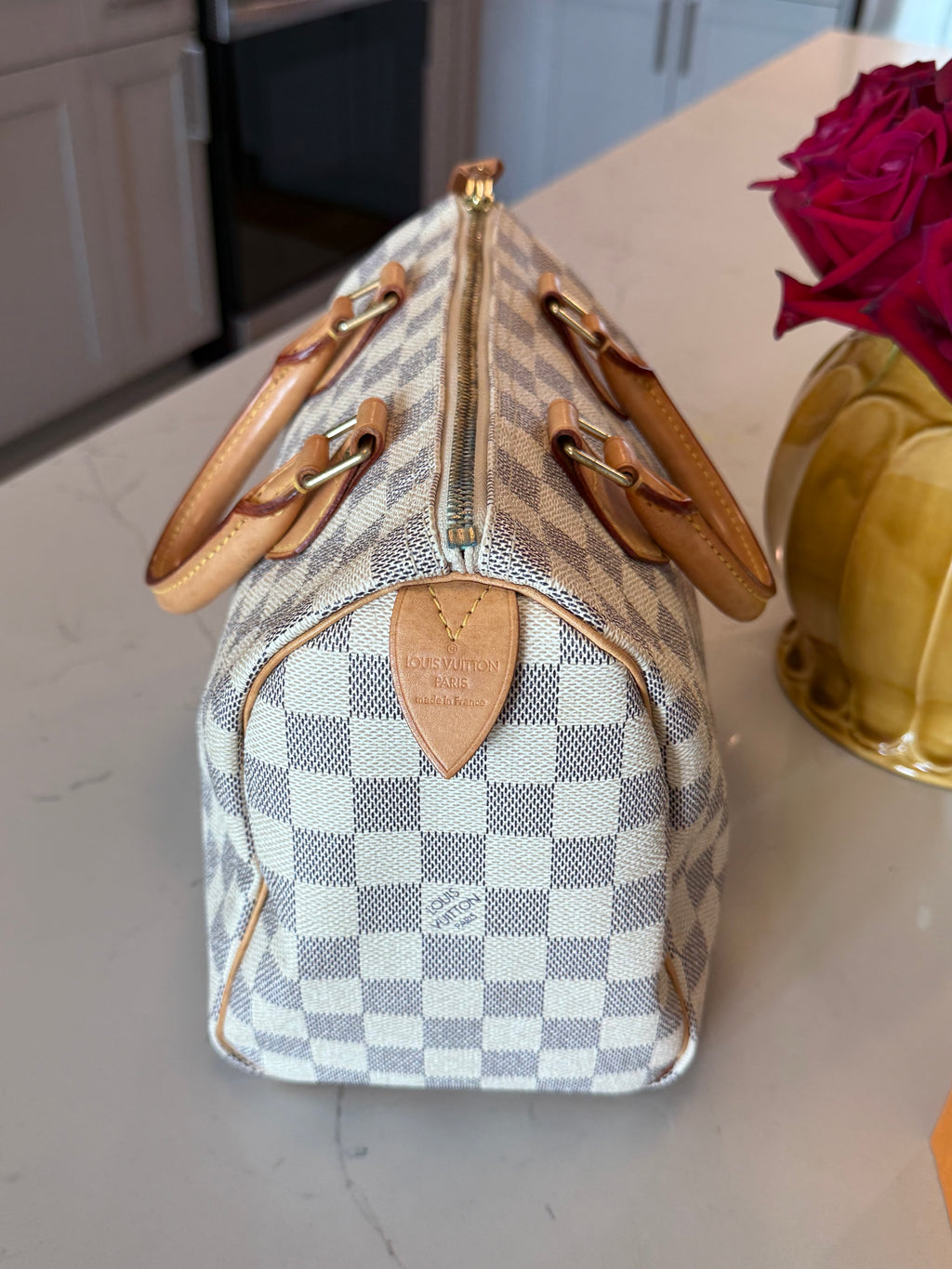 Louis Vuitton Speedy 25 Damier Azur