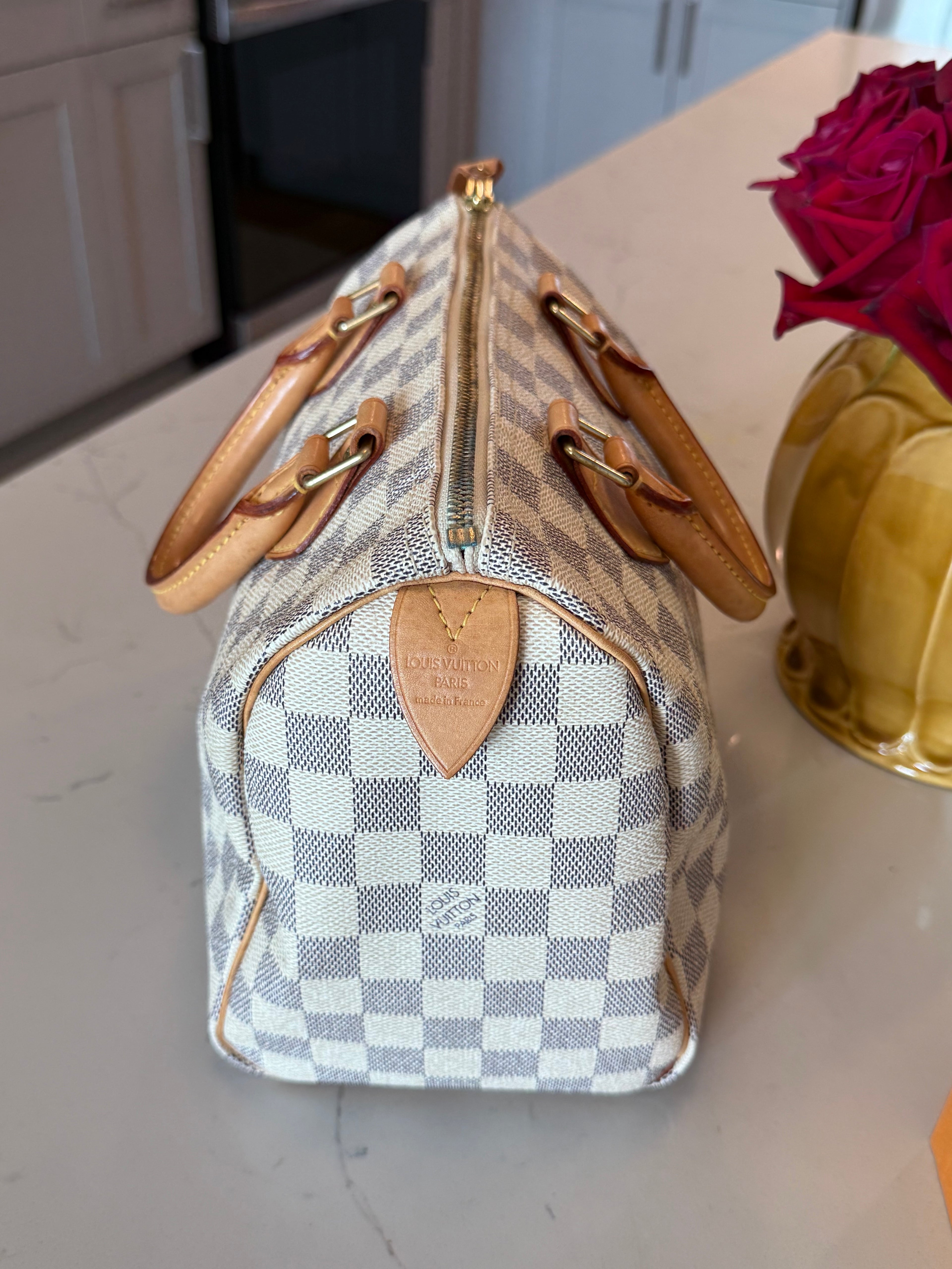 Louis Vuitton Speedy 25 Damier Azur