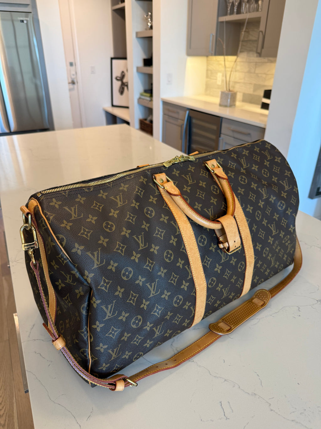 Louis Vuitton Keepall 55 Bandouliere