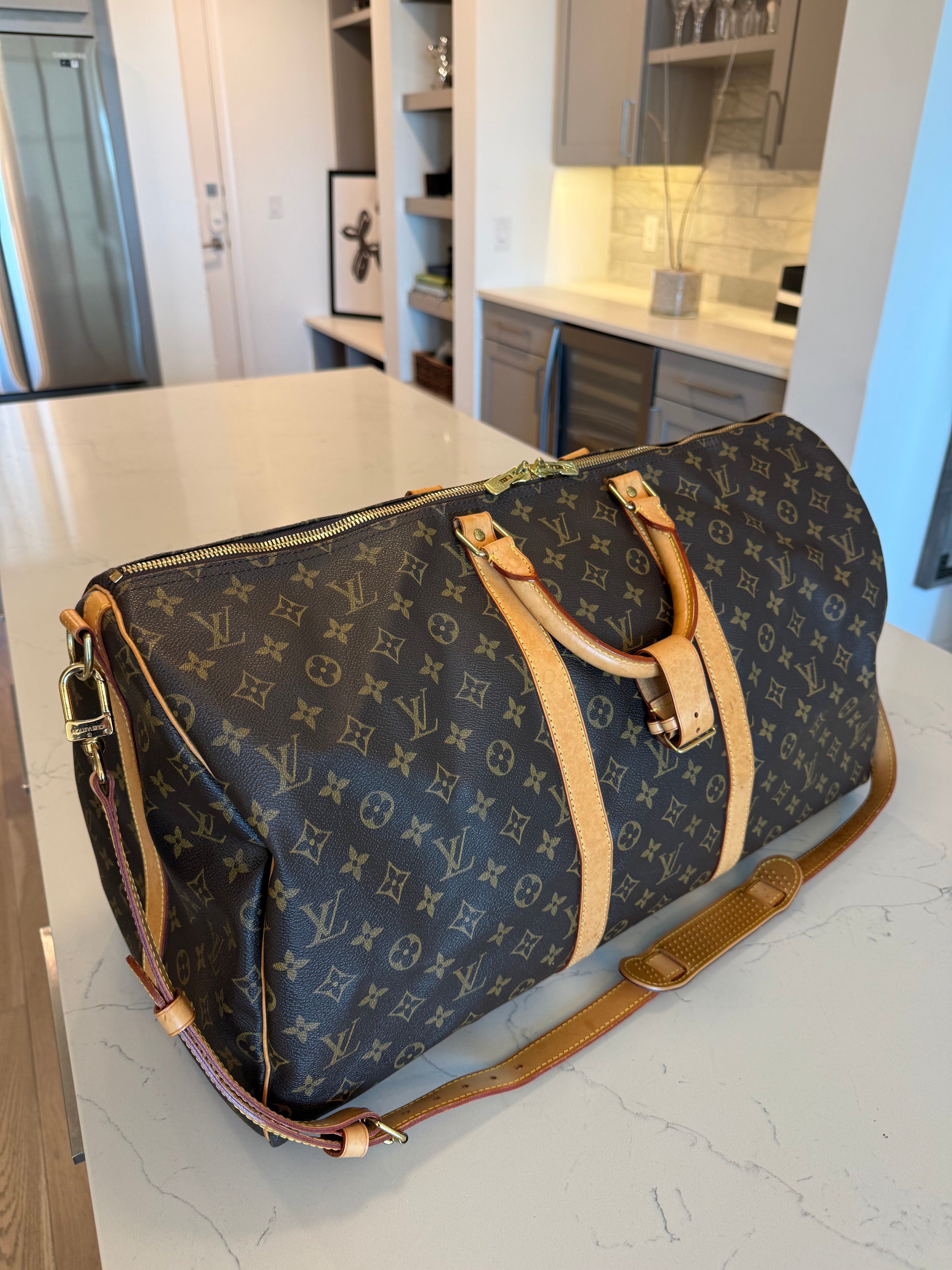 Louis Vuitton Keepall 55 Bandouliere