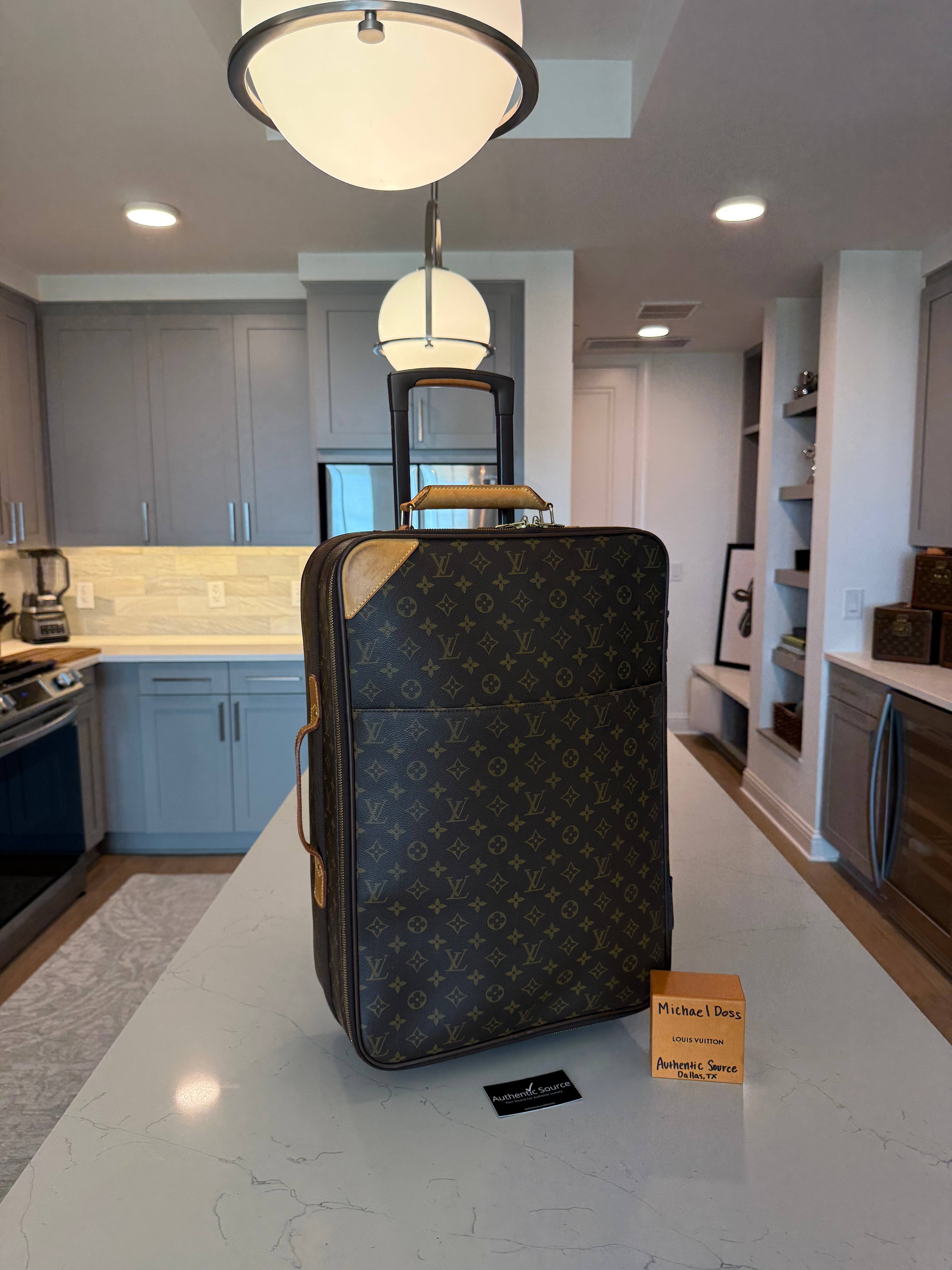 Louis Vuitton Pegase 55 Rolling Luggage