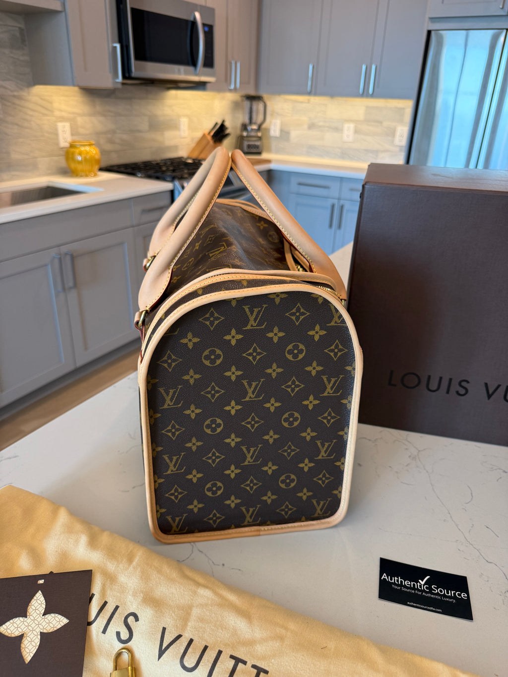 Louis Vuitton Sac Chein Pet Carrier