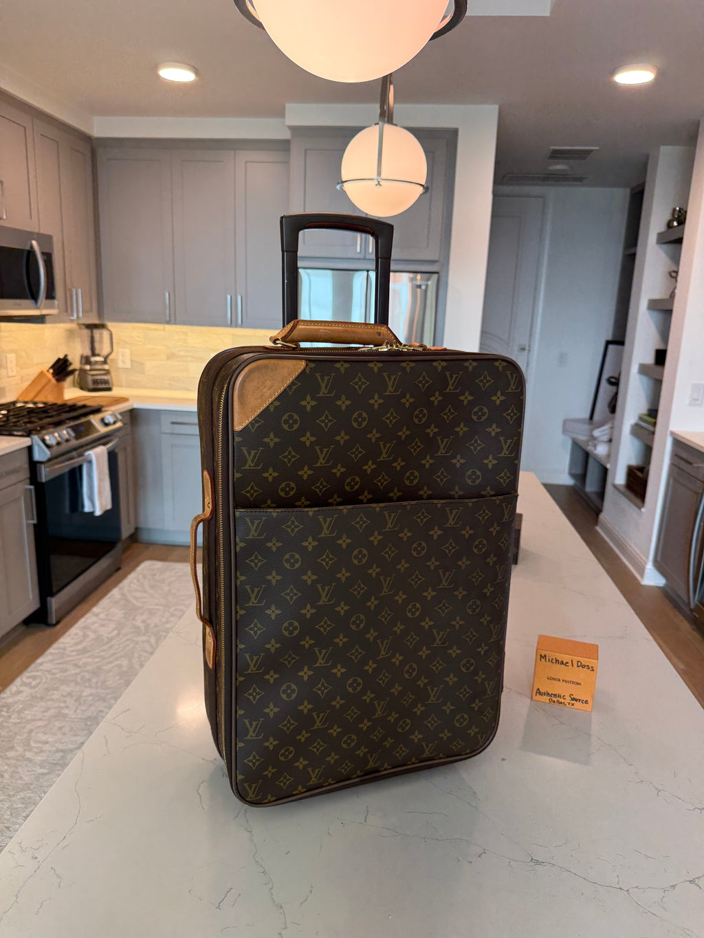 Louis Vuitton Pegase 55 Rolling Luggage