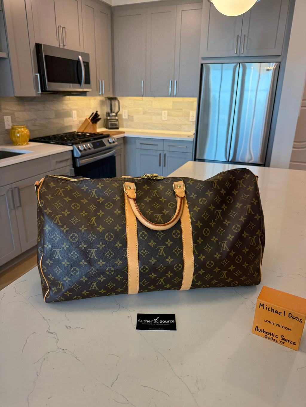 Louis Vuitton Keepall 55 Bandouliere