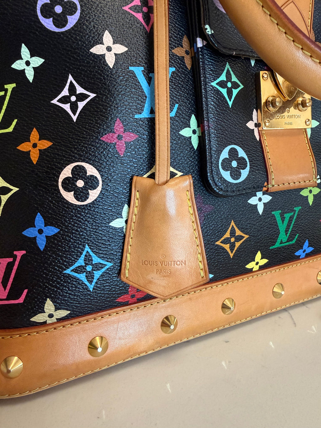 Louis Vuitton Alma GM Murakami Multicolor