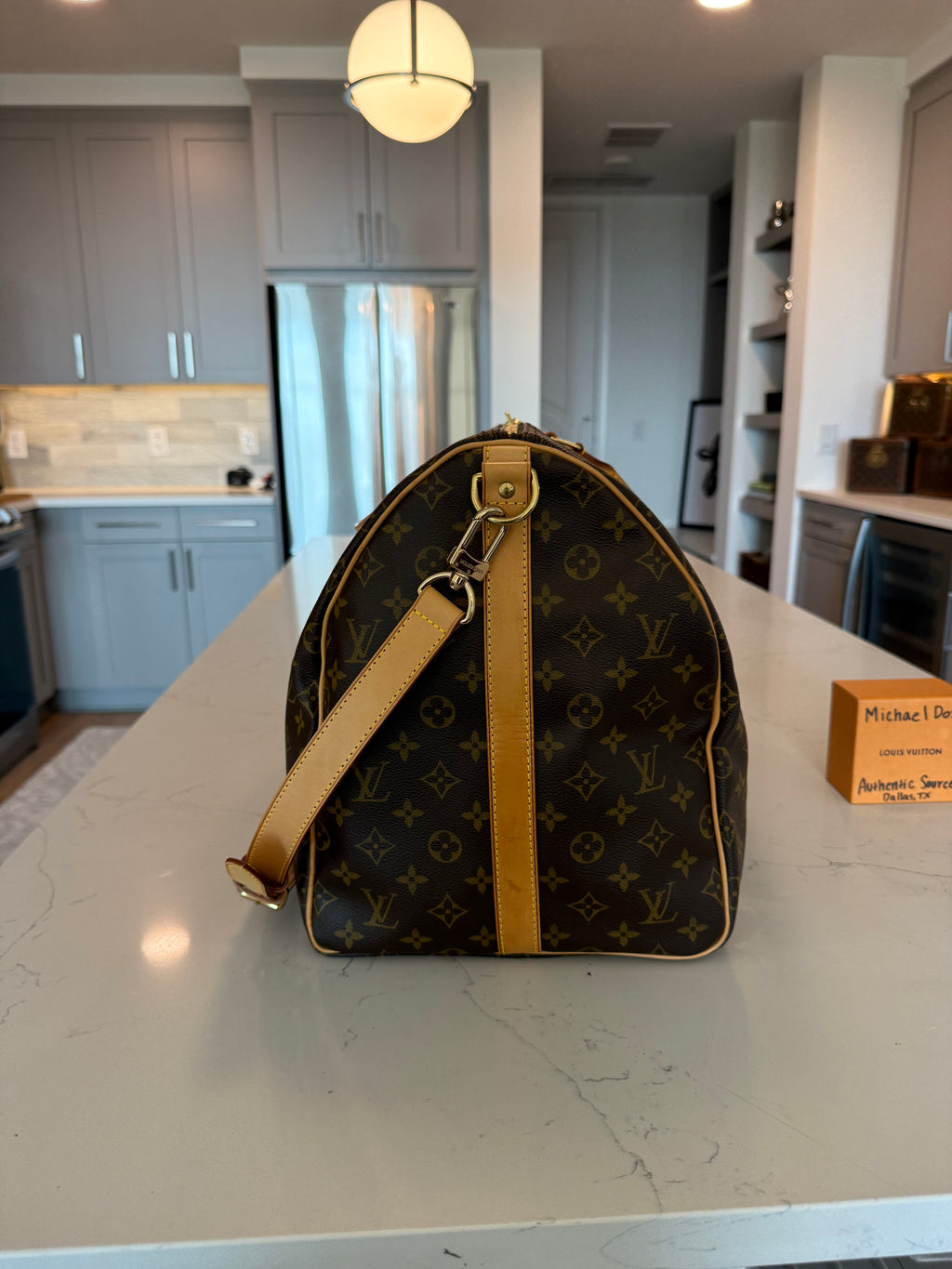 Louis Vuitton Keepall 55 Bandouliere