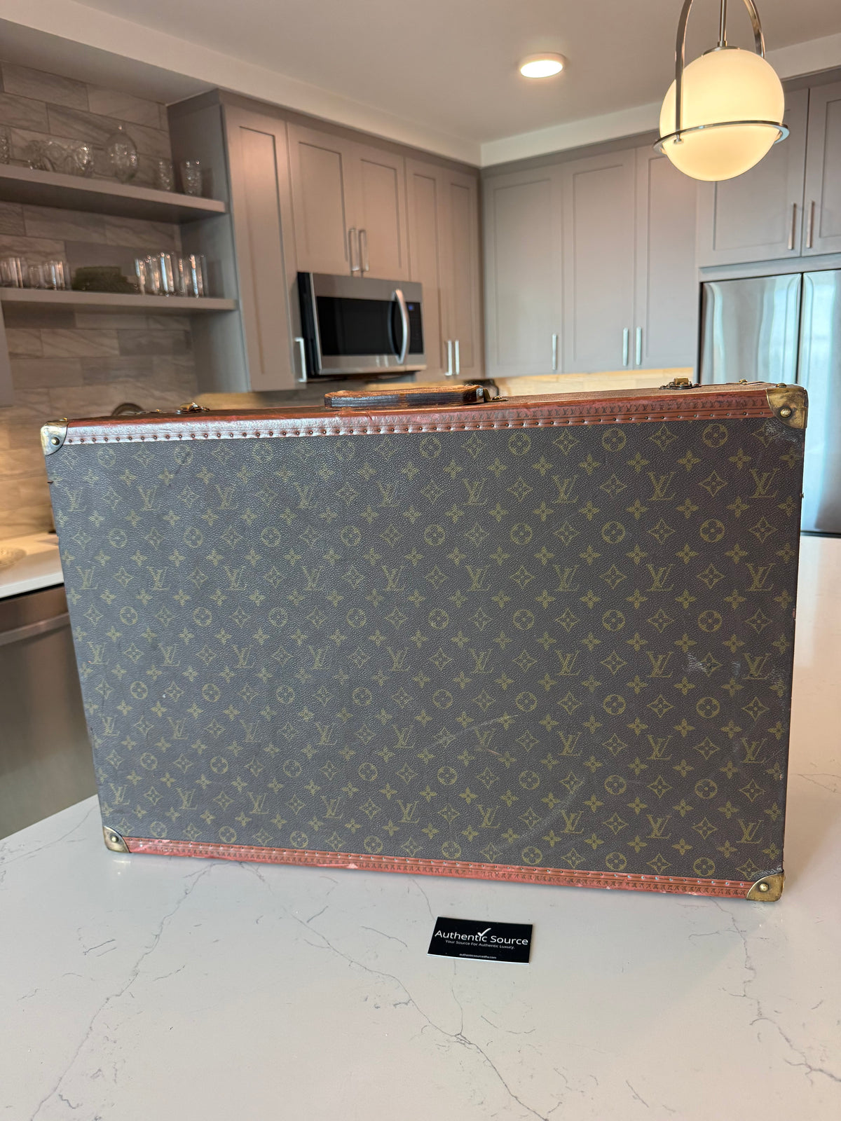 Louis Vuitton Vintage Bisten Trunk