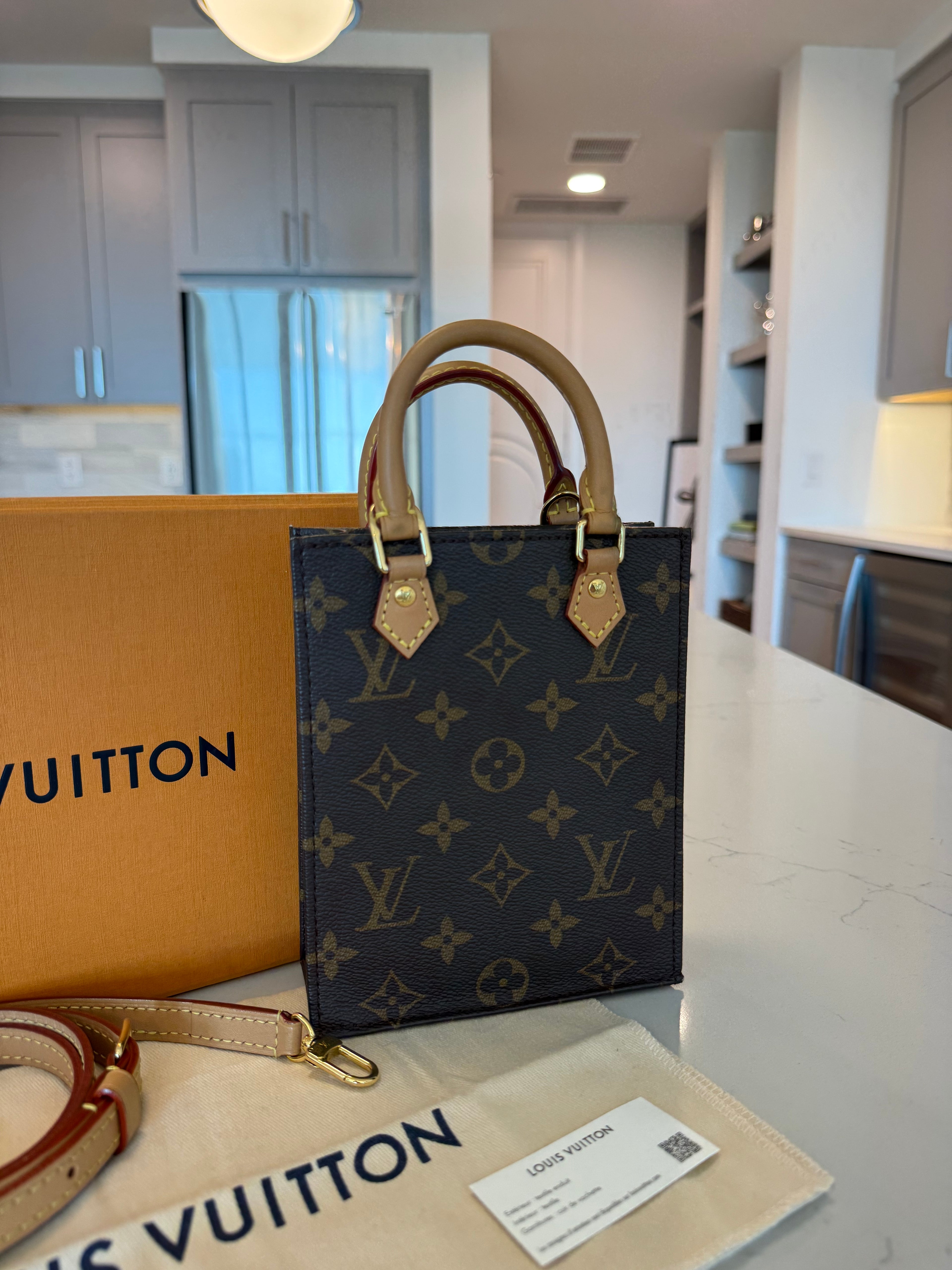 Louis Vuitton Sac Platt Petit