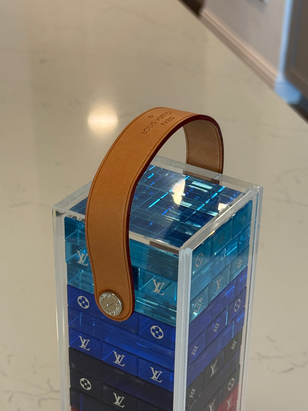 Louis Vuitton Monogram Tower Jenga Set