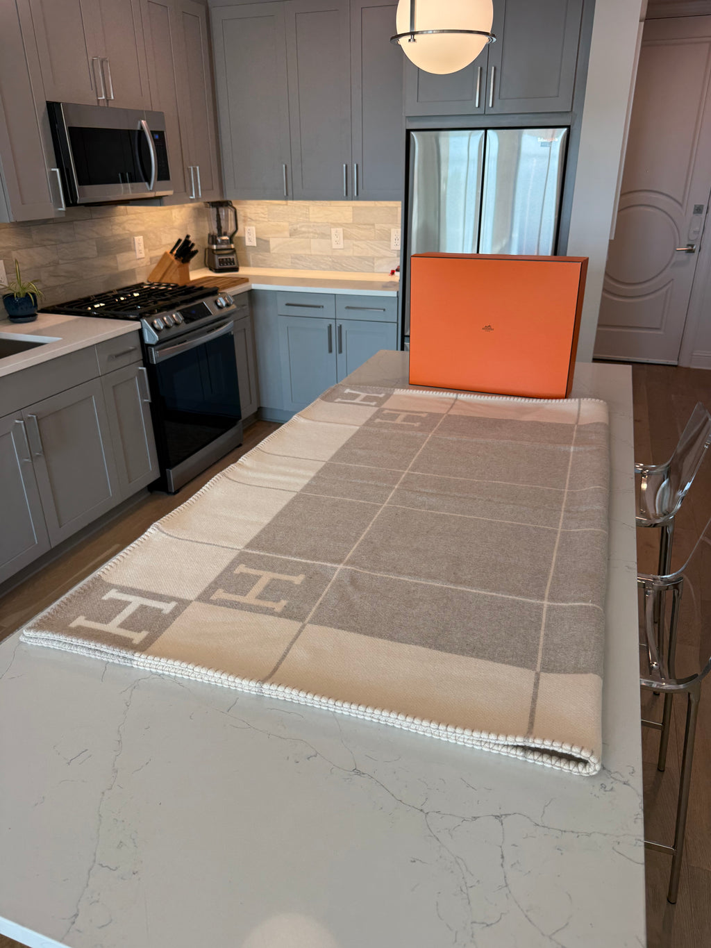 Hermes Avalon Blanket - New