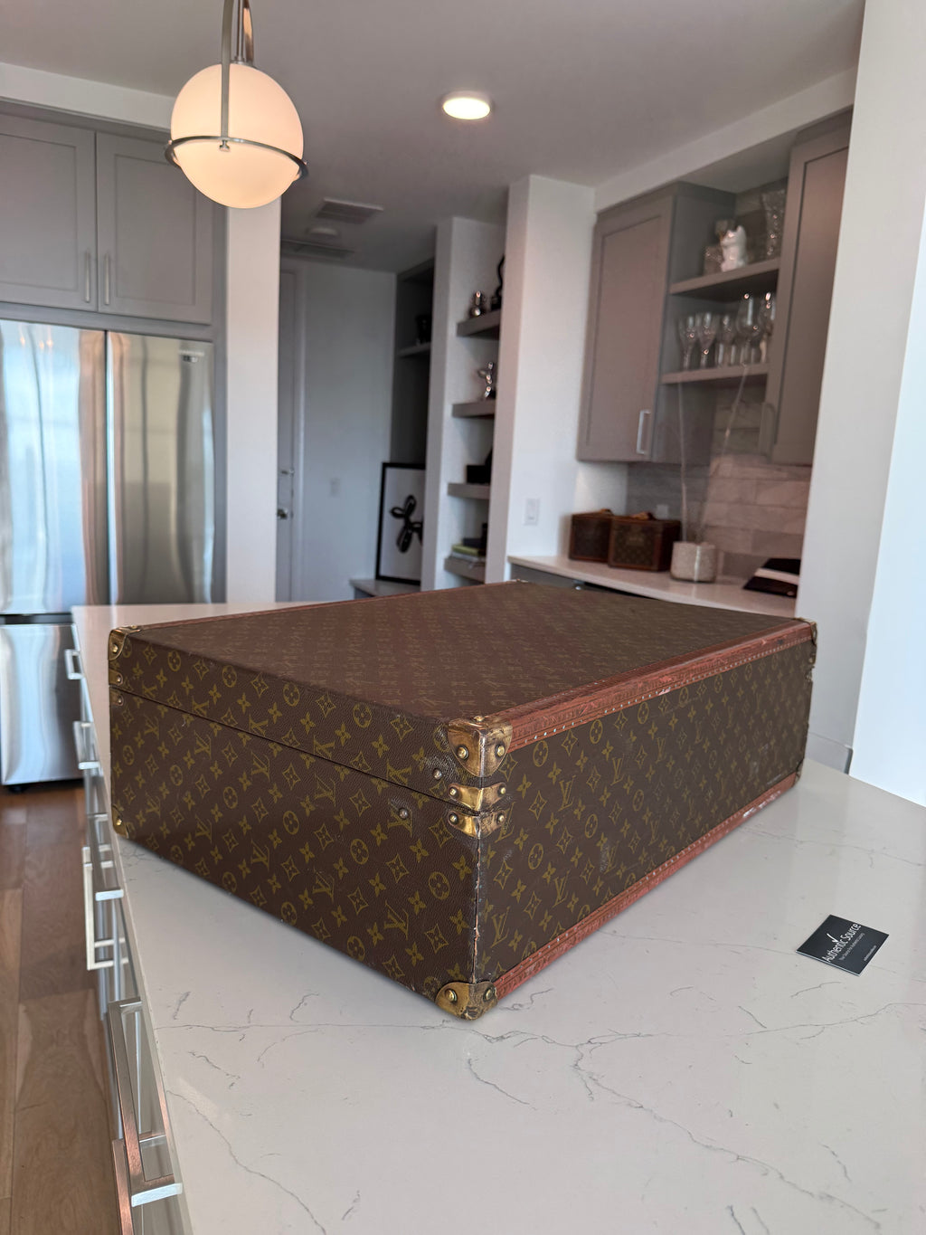 Louis Vuitton Vintage Bisten Trunk