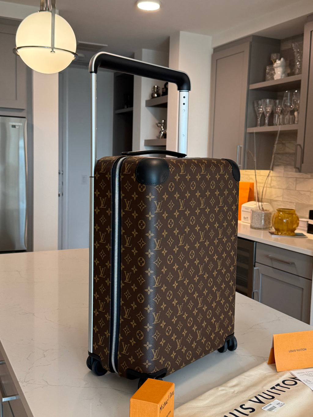 Louis Vuitton Horizon 55 Macassar