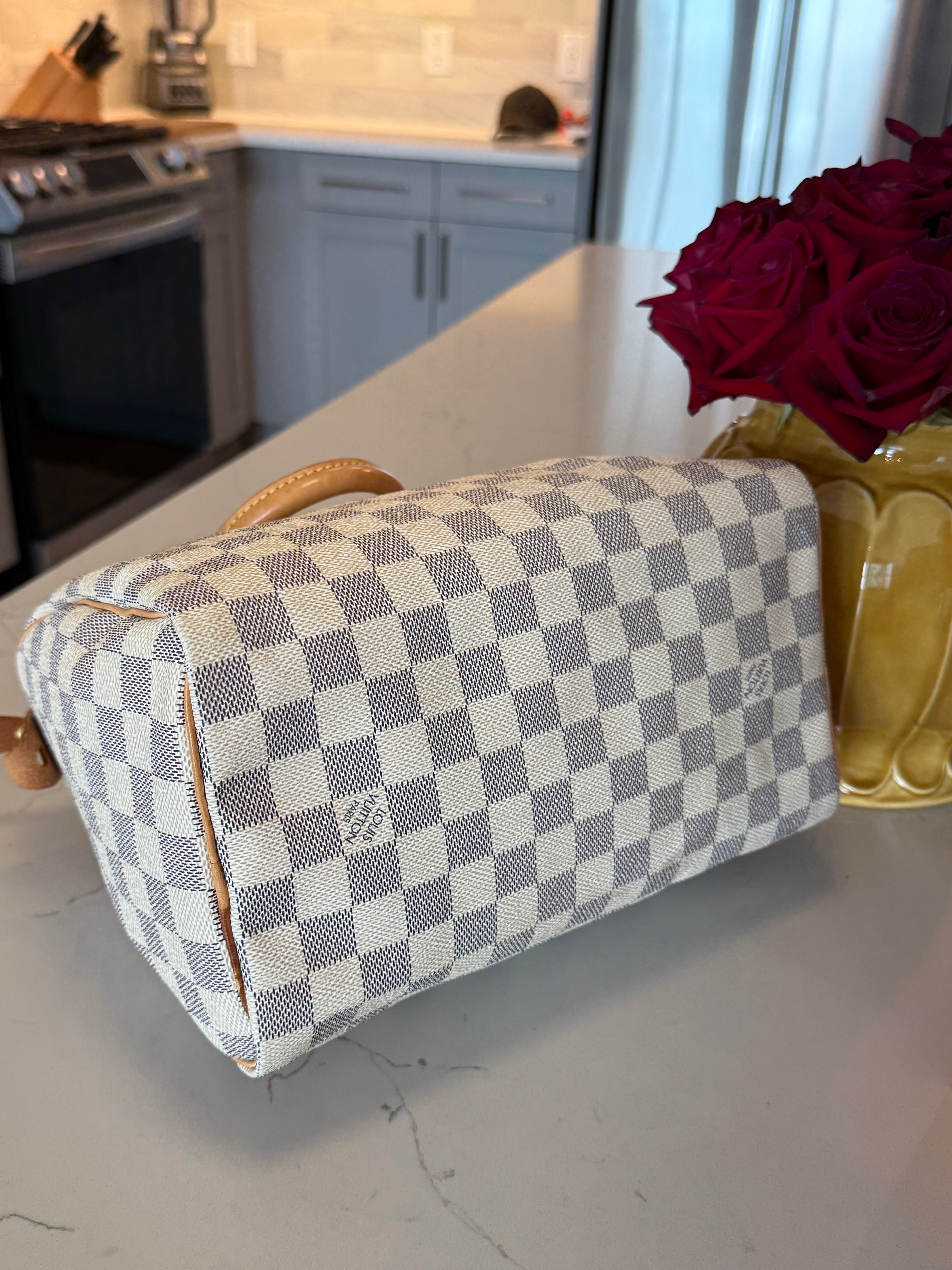 Louis Vuitton Speedy 25 Damier Azur