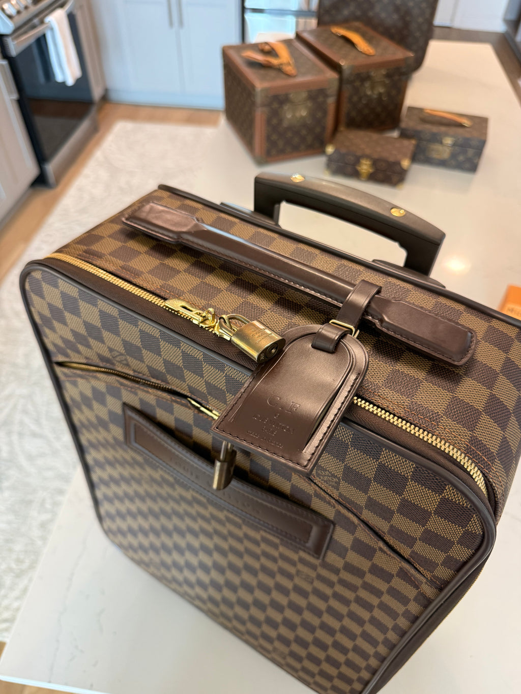 Louis Vuitton Pegase 45 Rolling Luggage