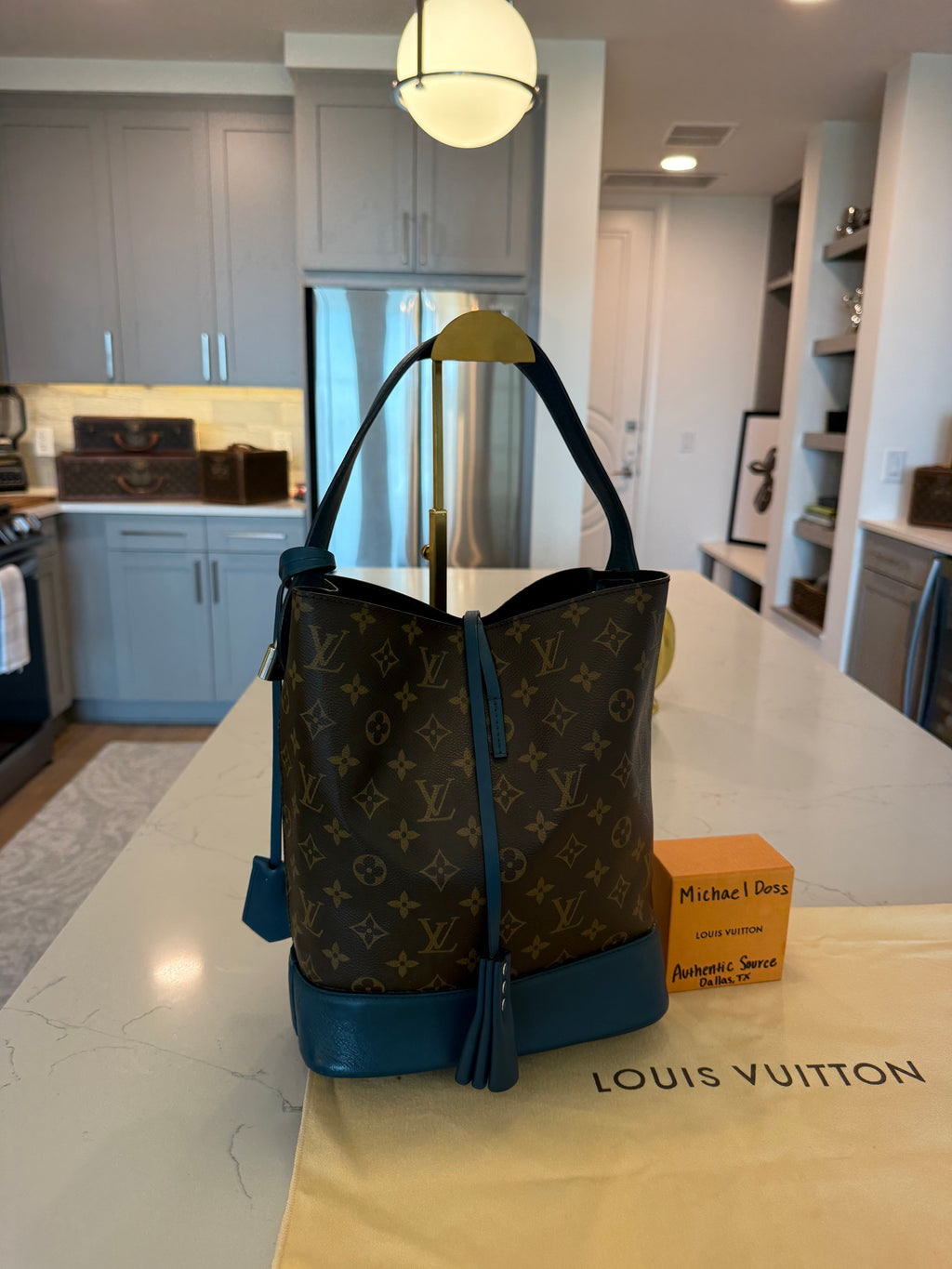 Louis Vuitton Idole GM Blue - Runway Piece