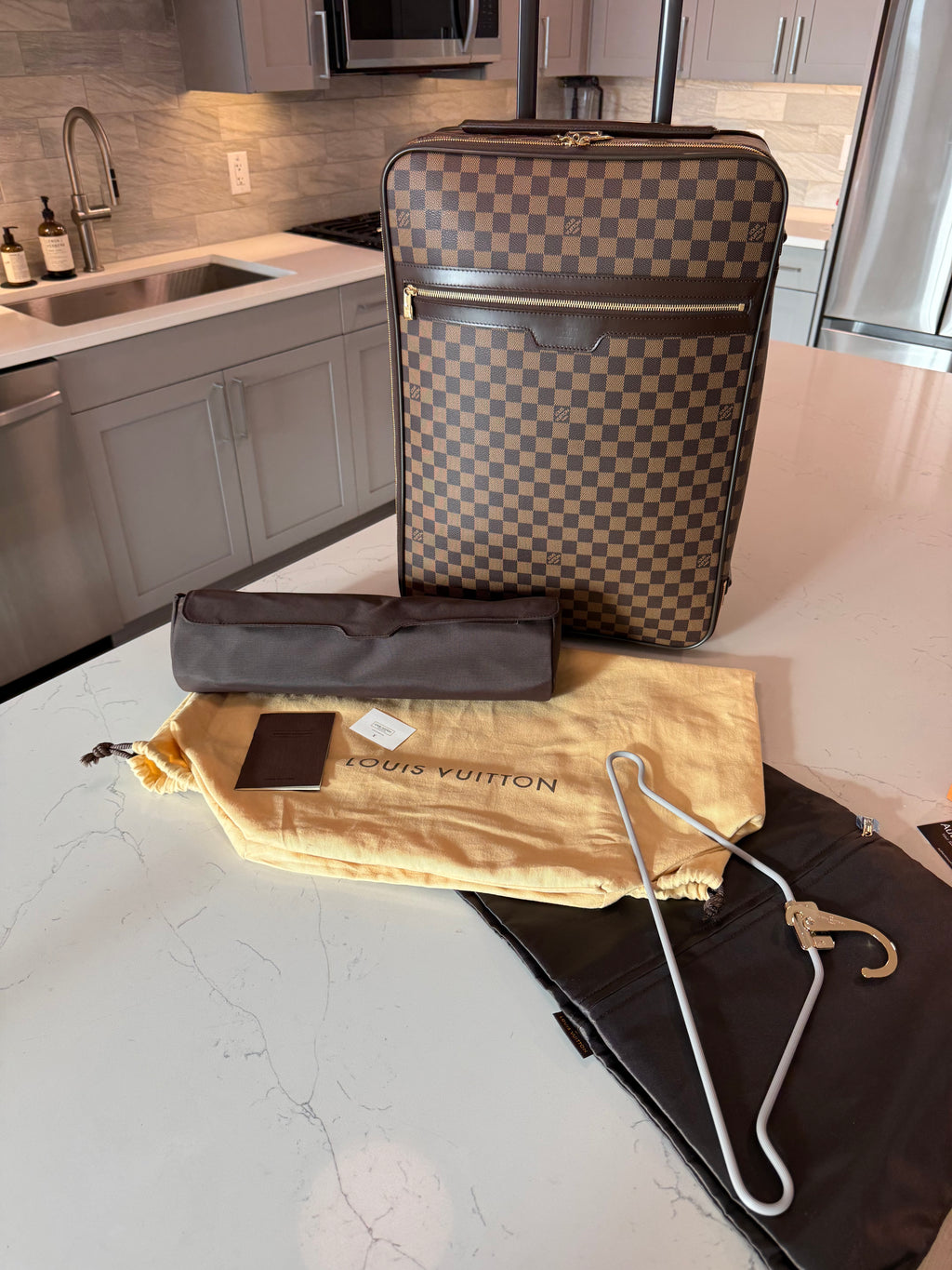 Louis Vuitton Pegase 55 Rolling Luggage
