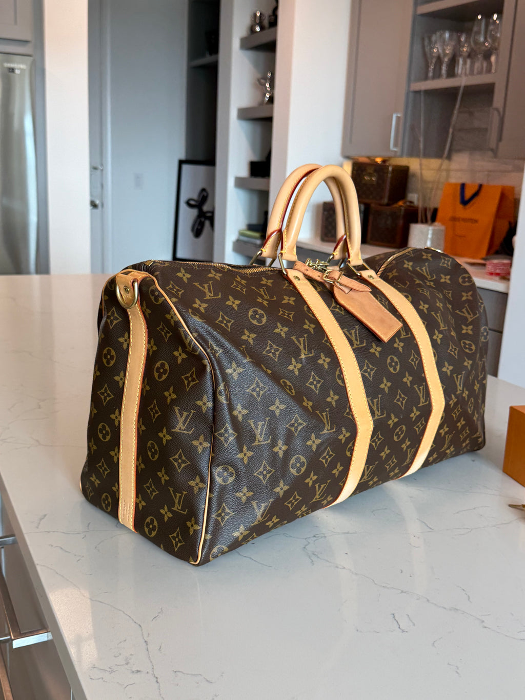 Louis Vuitton Keepall 50 Bandouliere
