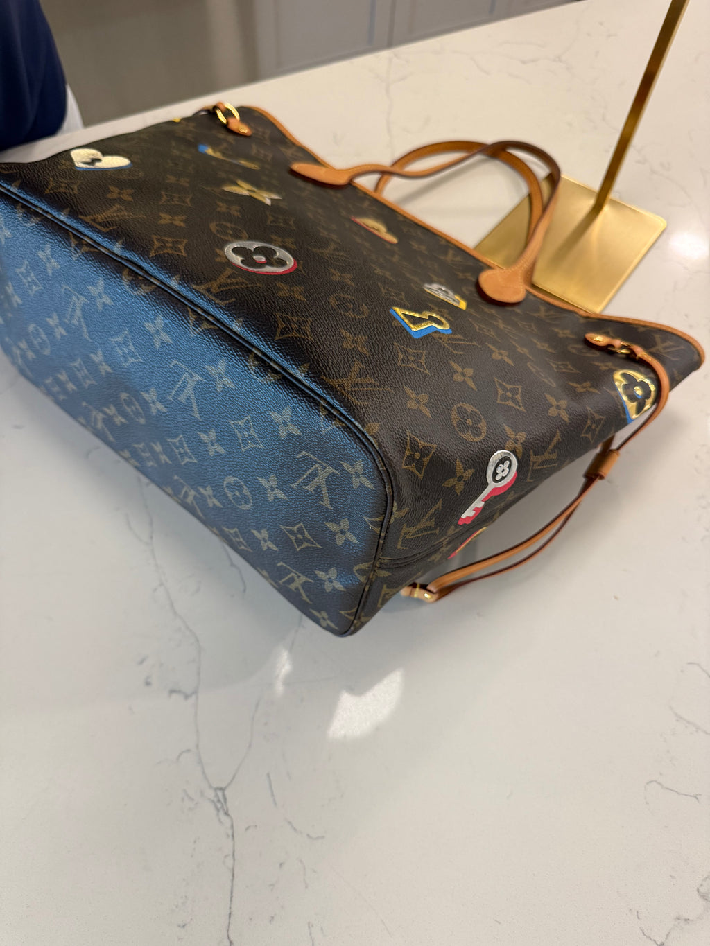 Louis Vuitton Neverfull MM Love Lock Limited Edition